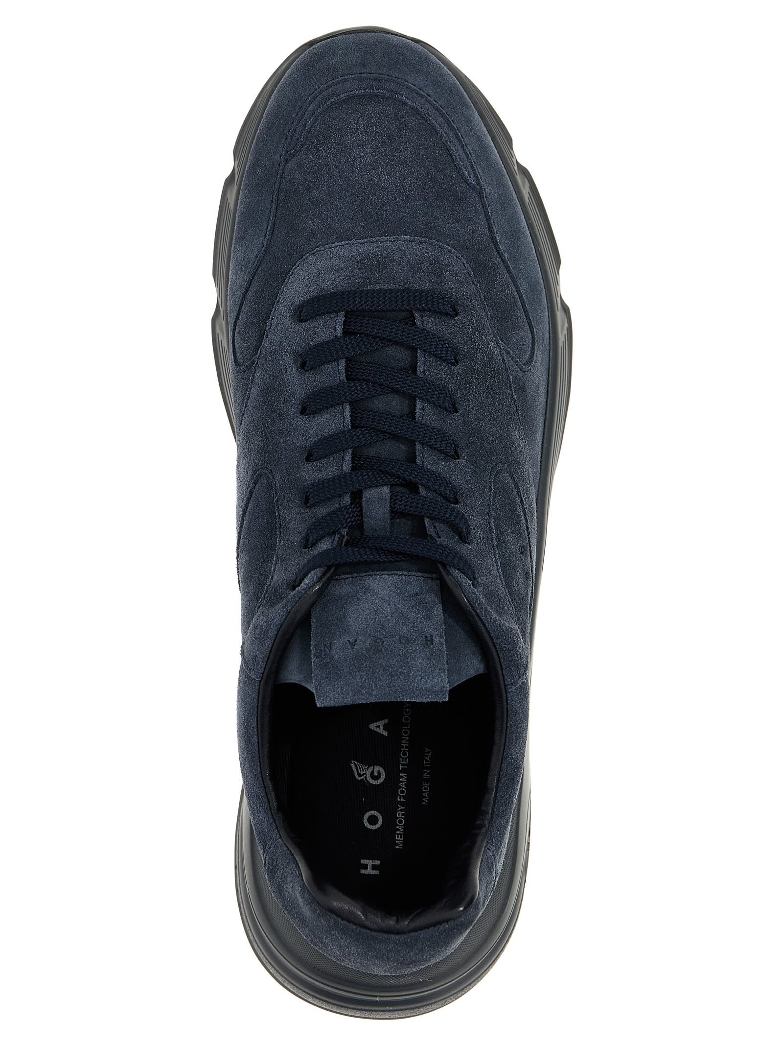 Shop Hogan Hyperlight Sneakers In Blu Tuareg