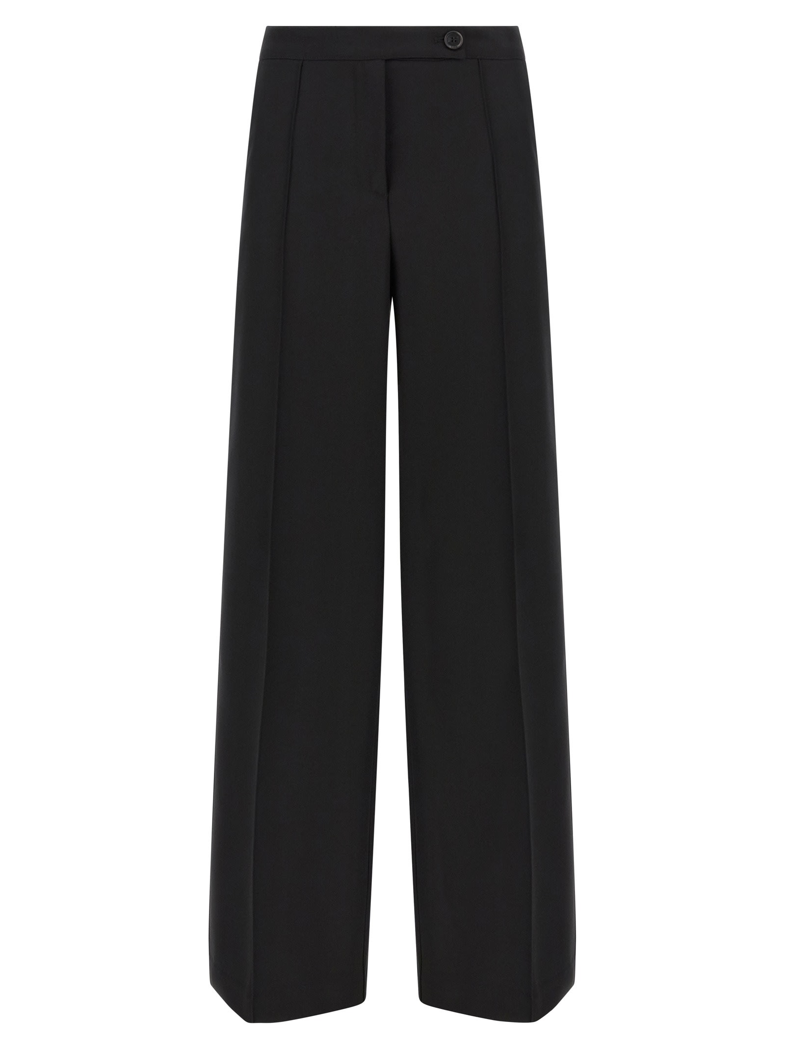 Pinko Trousers Blacks And Greys In Black