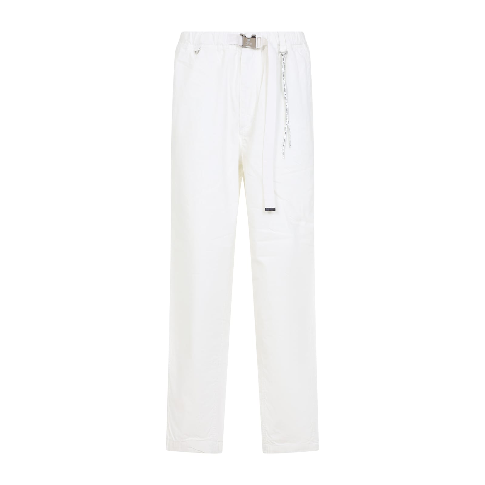 Mastermind Japan Regular Fit Belted Easy Pants In White