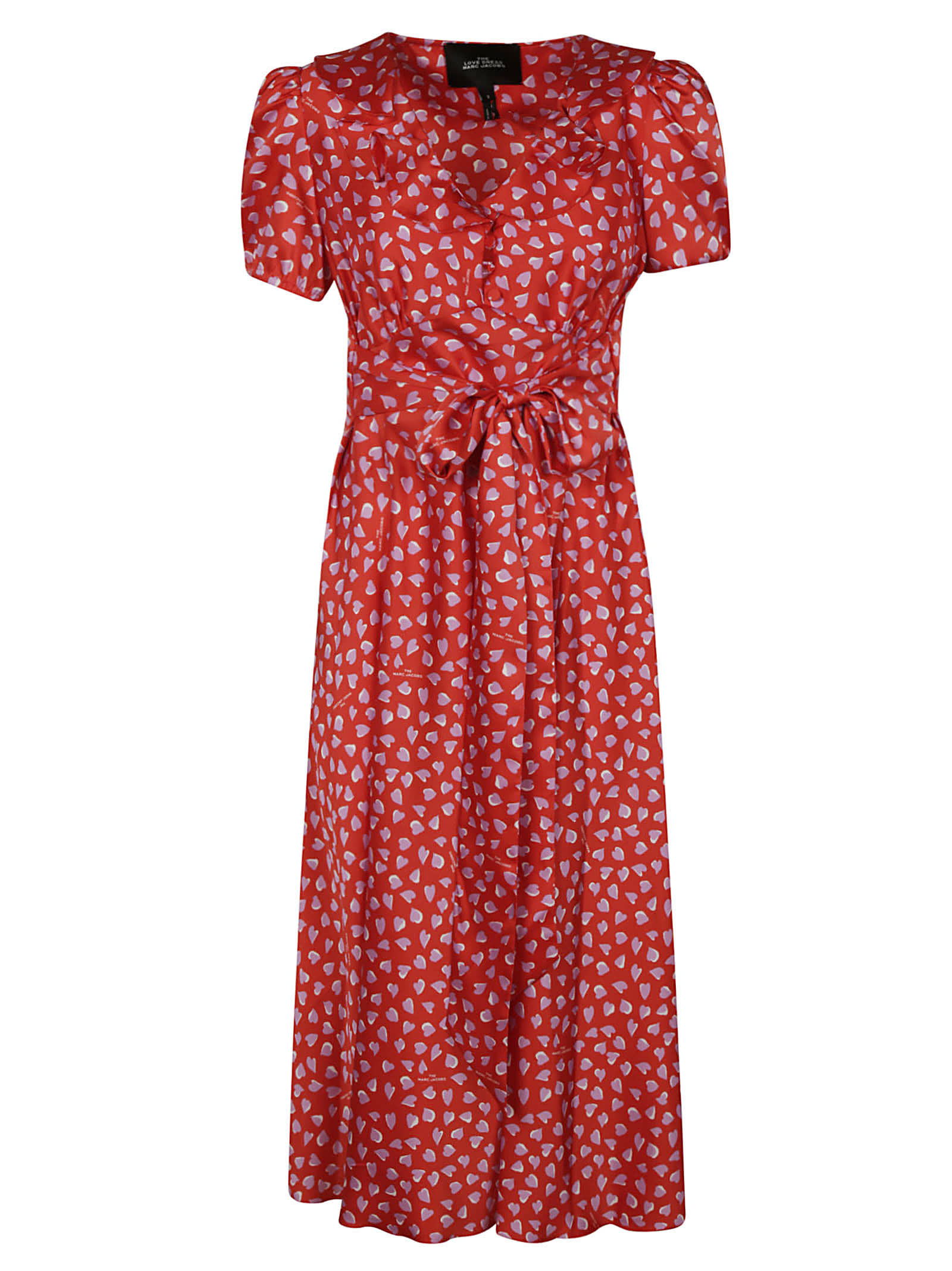 Marc Jacobs Heart Print Long Dress