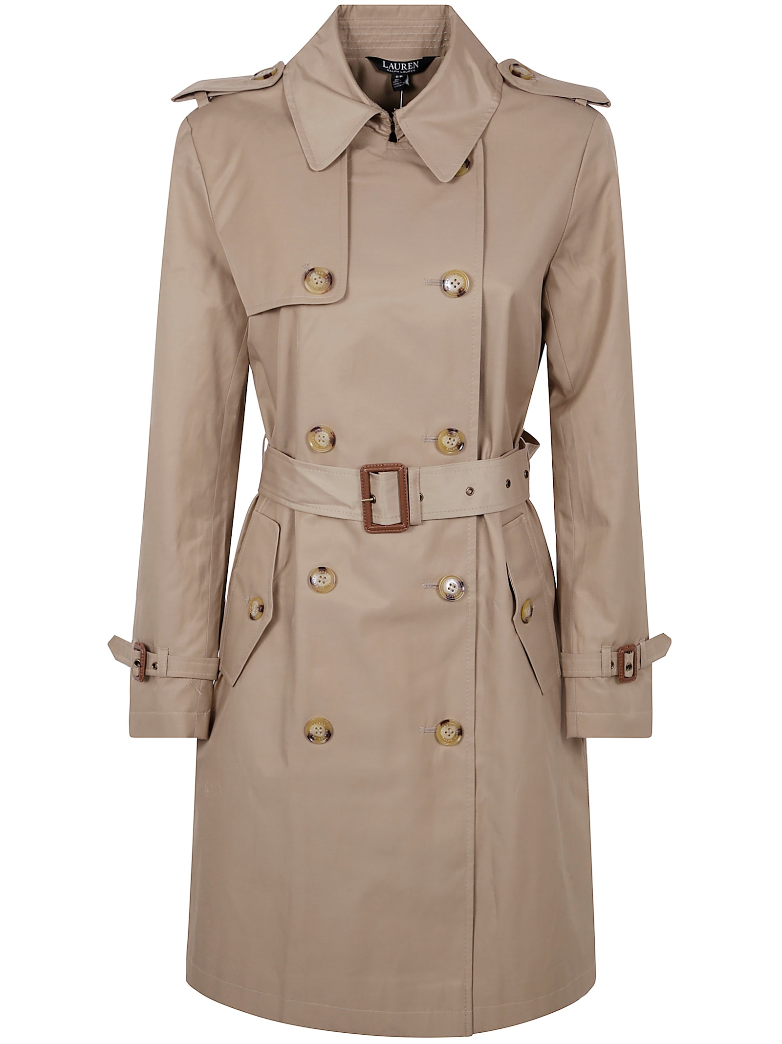 Double Breast Belt Rn 38 Lined Coat