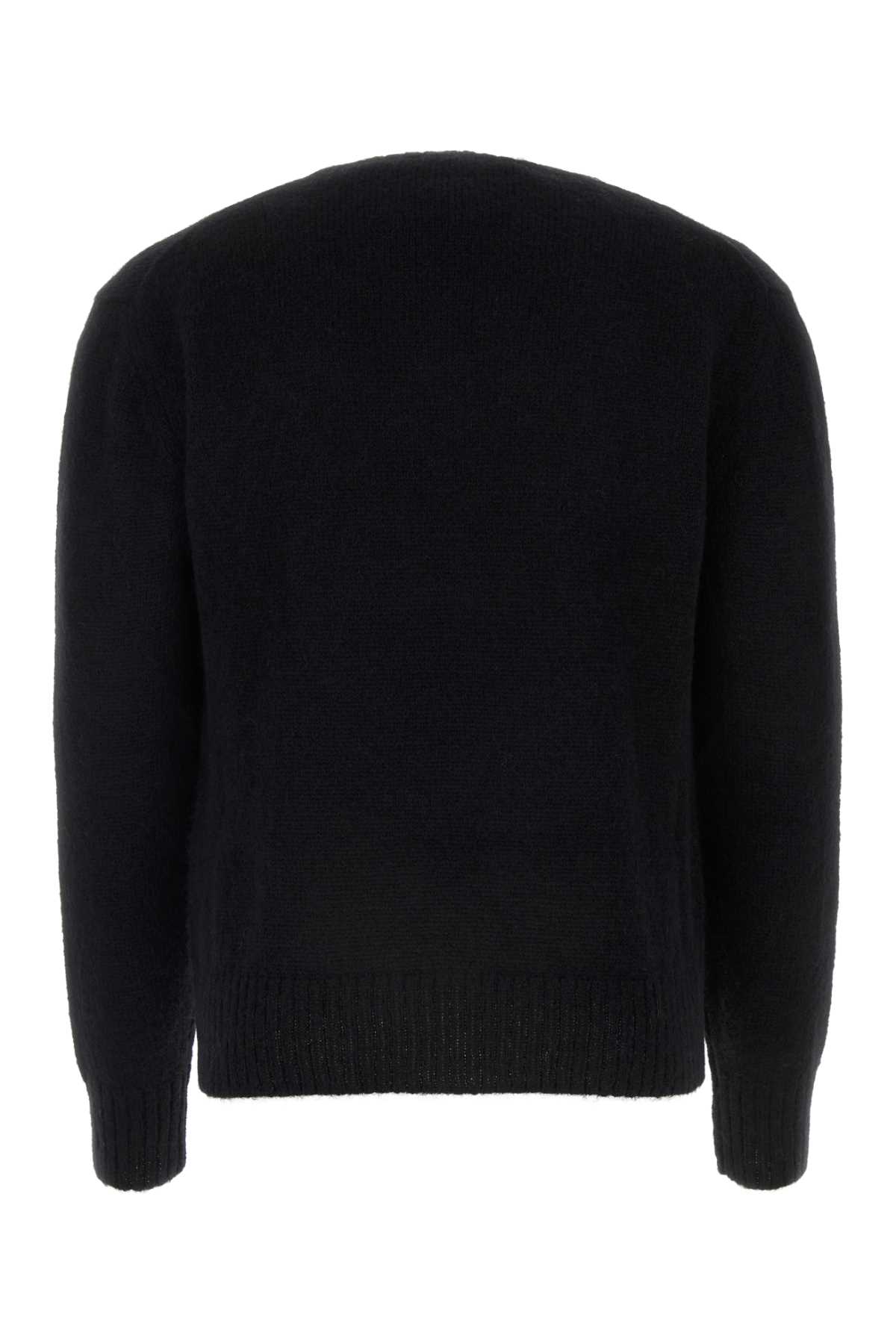 Shop Tom Ford Black Alpaca Blend Sweater