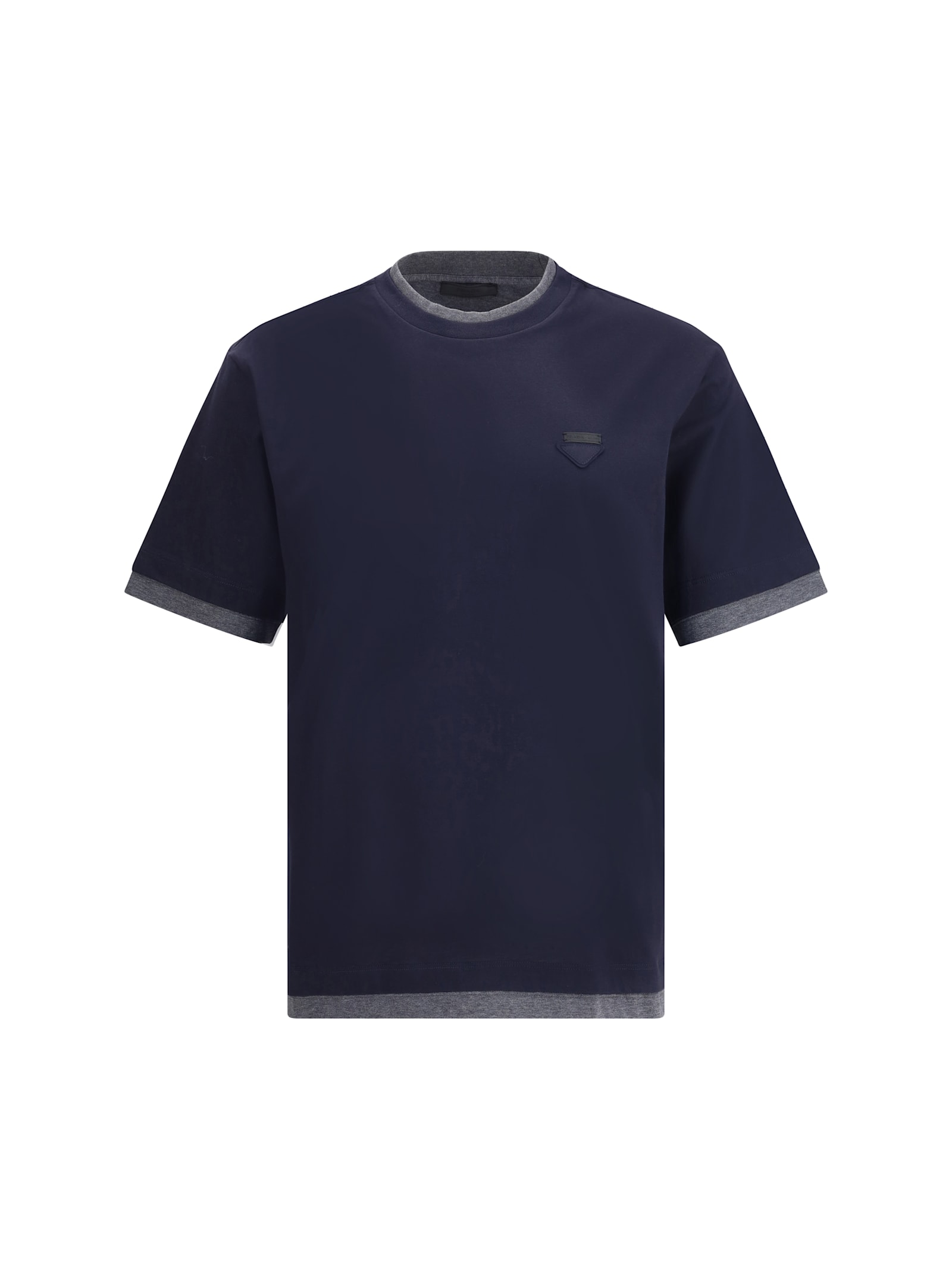 Prada Double Layer T-shirt - Prada - Modalova