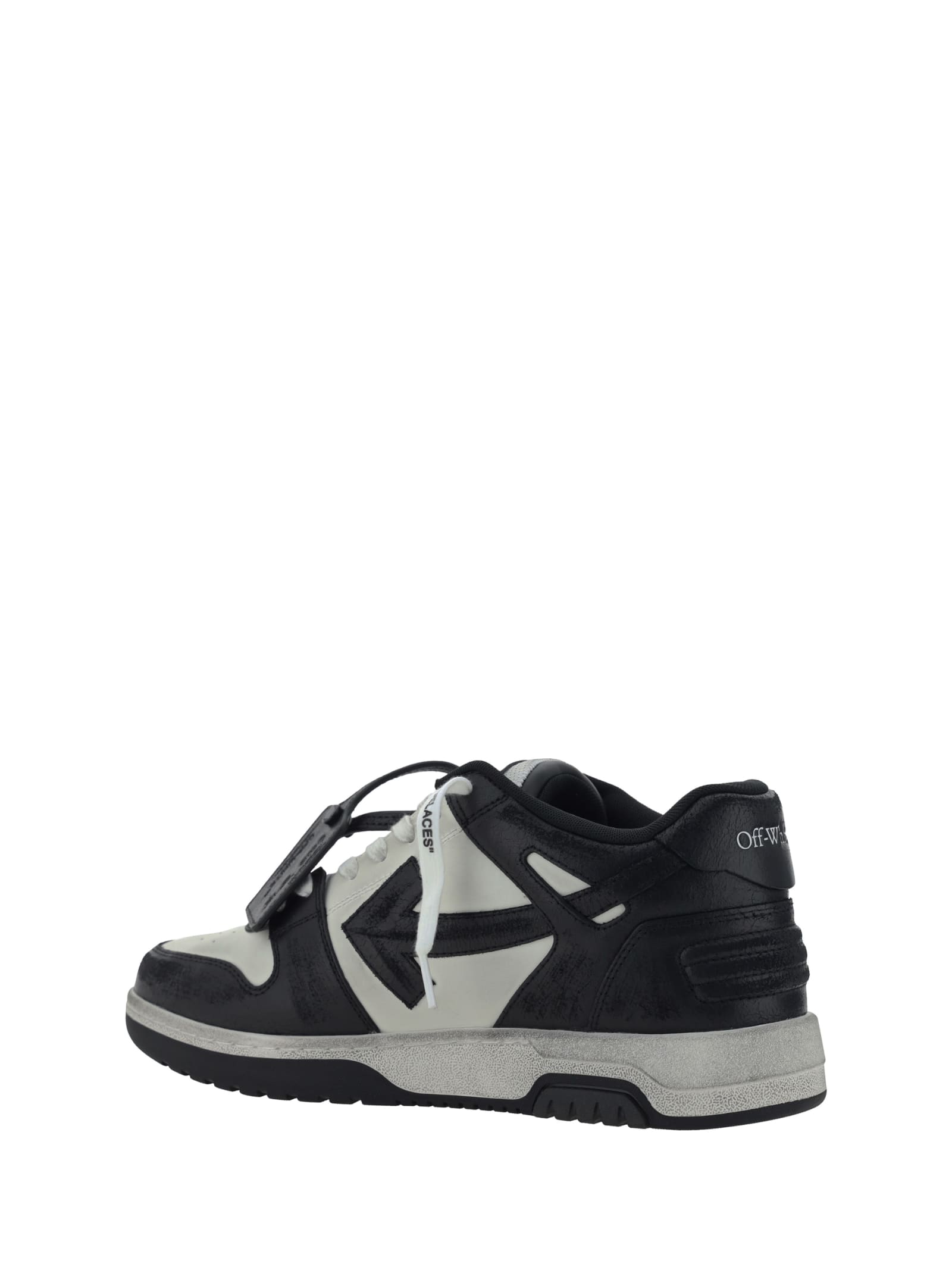 Shop Off-white Out Of Office Sneakers In Black