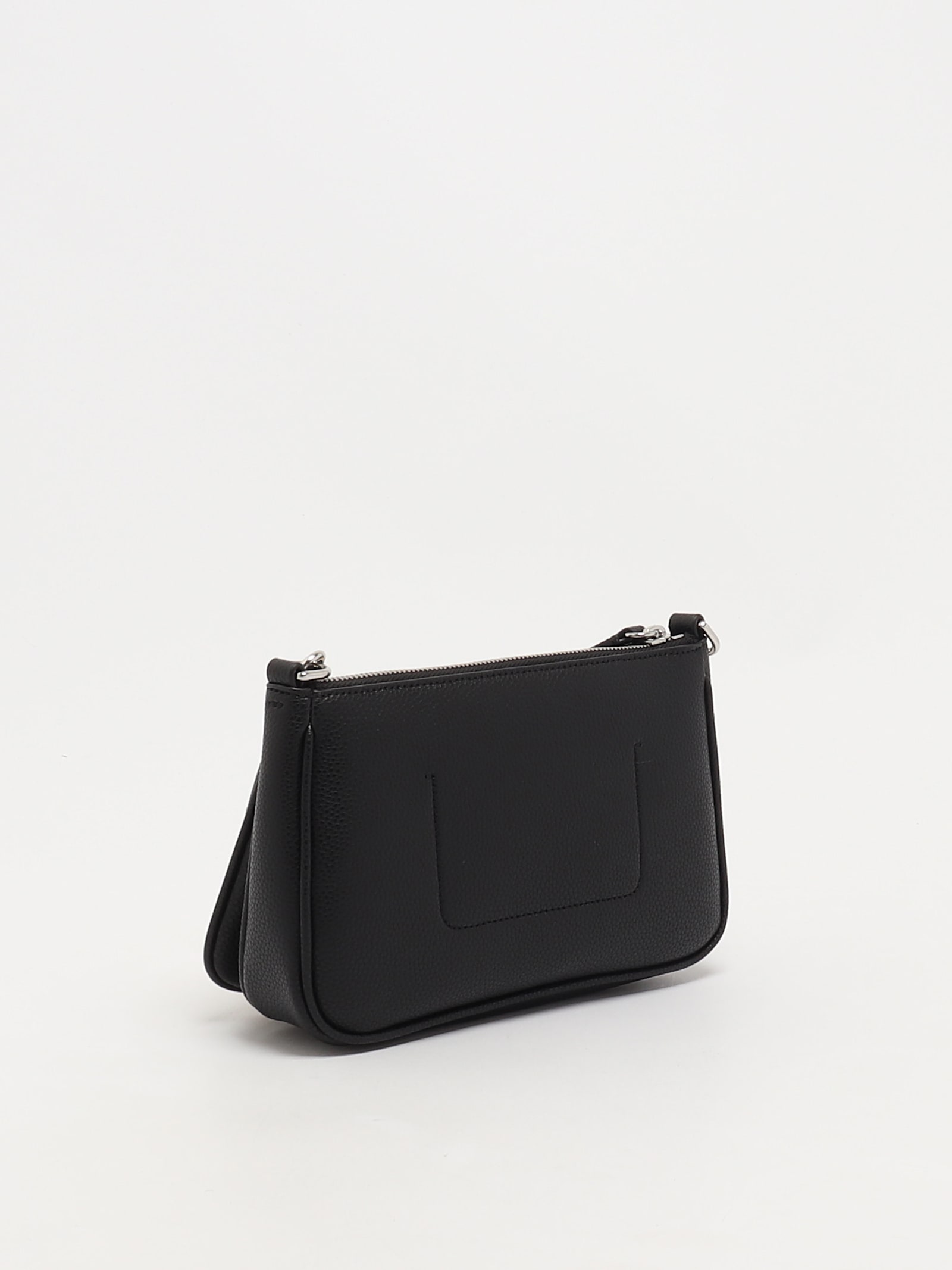Emporio Armani Pvc Tote In Nero-rosa