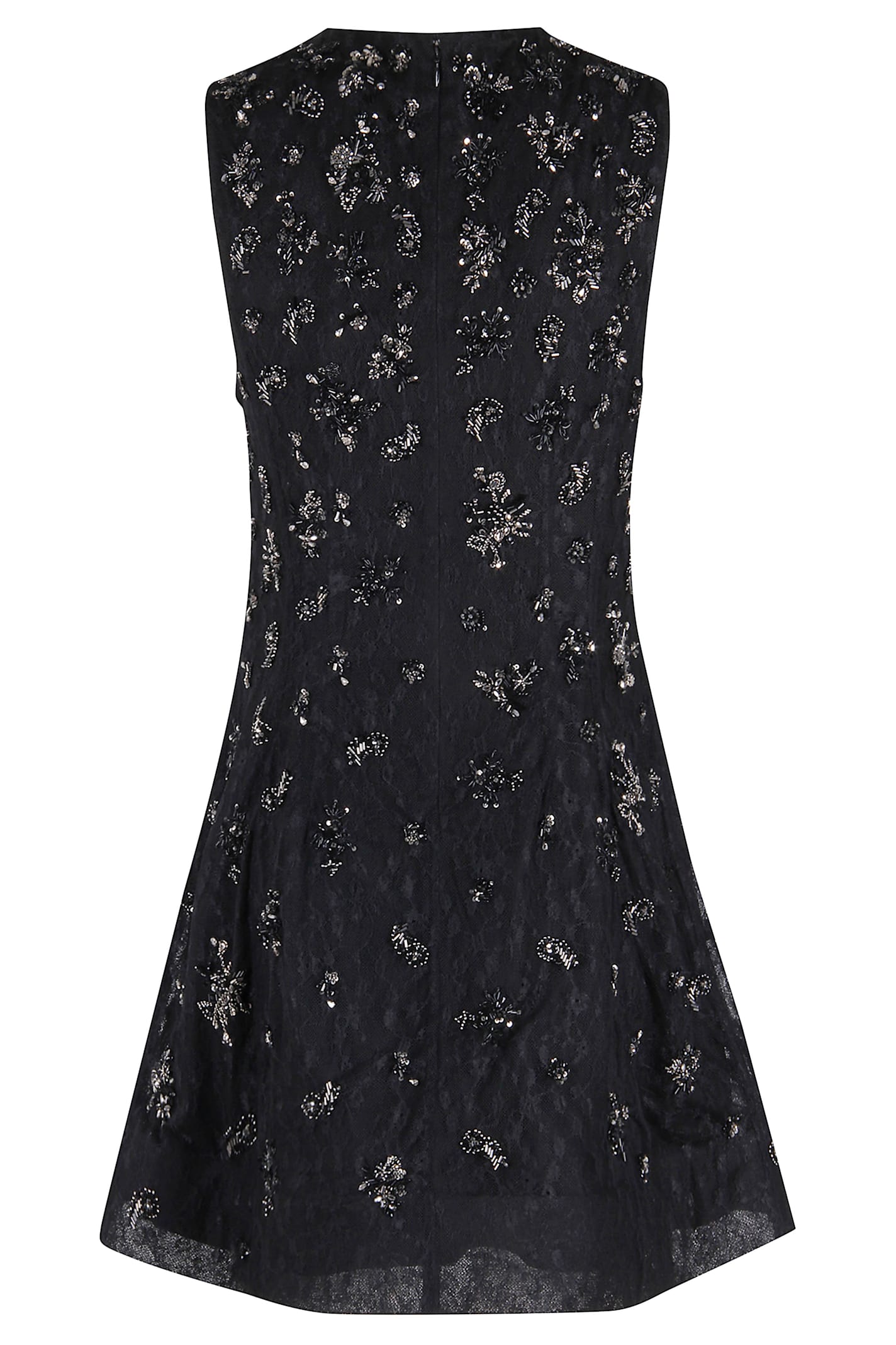 Simkhai Embellished Evelina Mini Dress In Animal Print