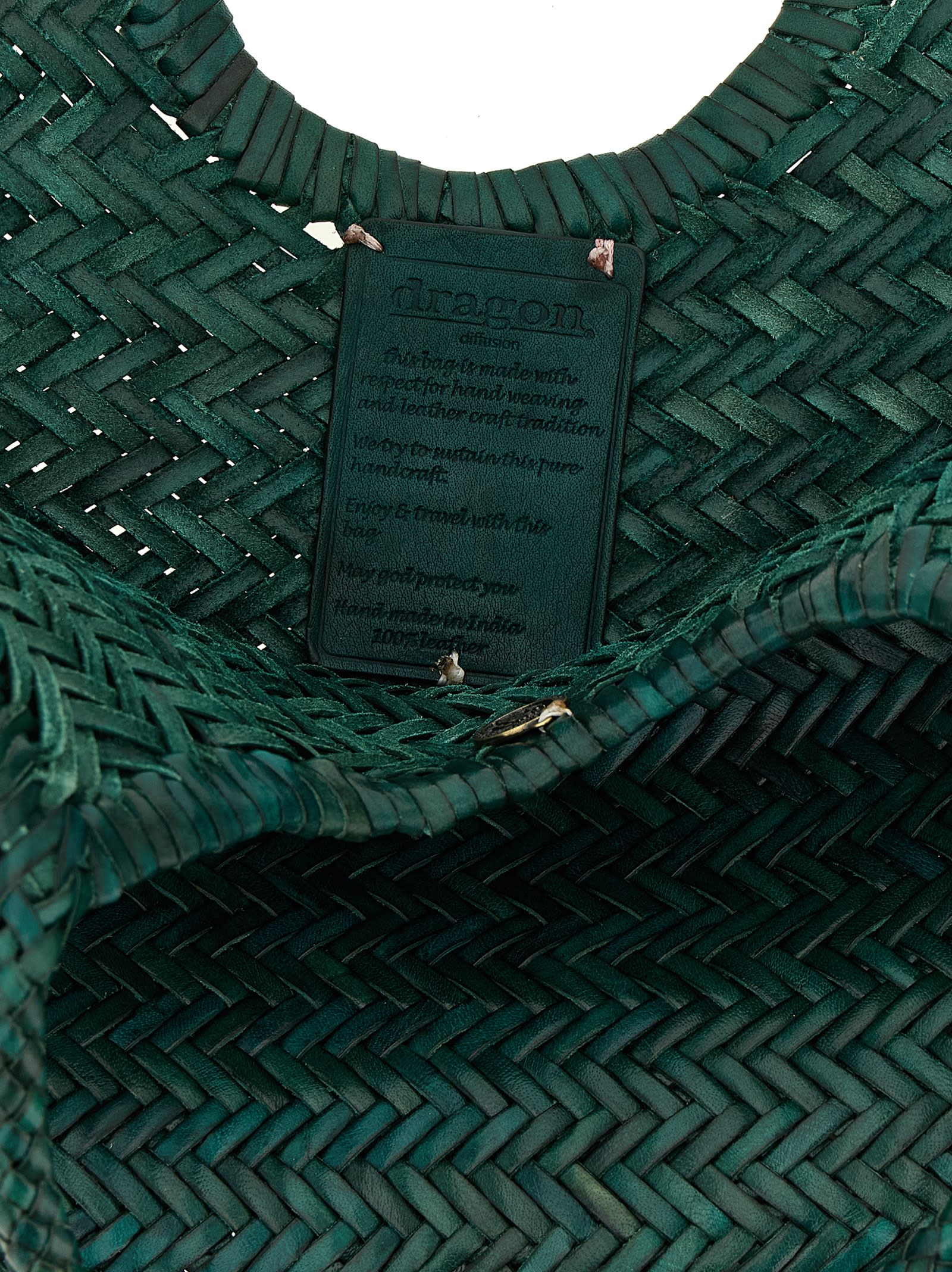 Dragon Diffusion Nantucket Large Shoulder Bag In Green