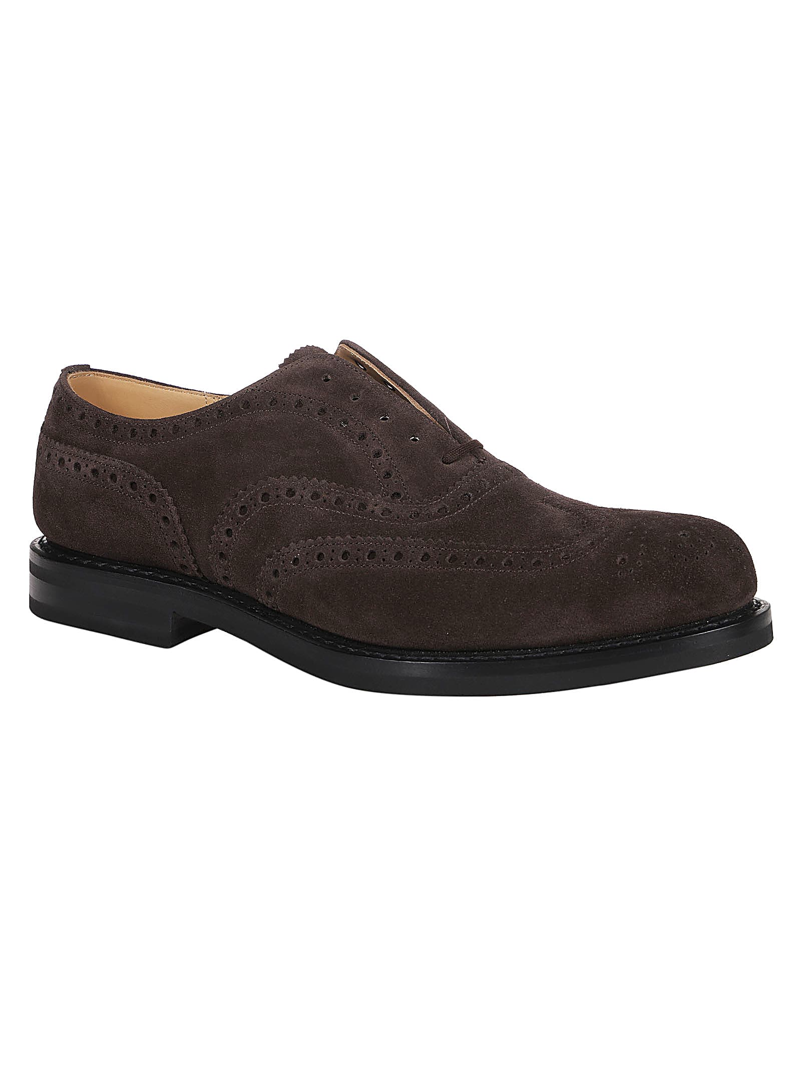 Shop Church's Amersham Lw Oxfords In Aad Brown