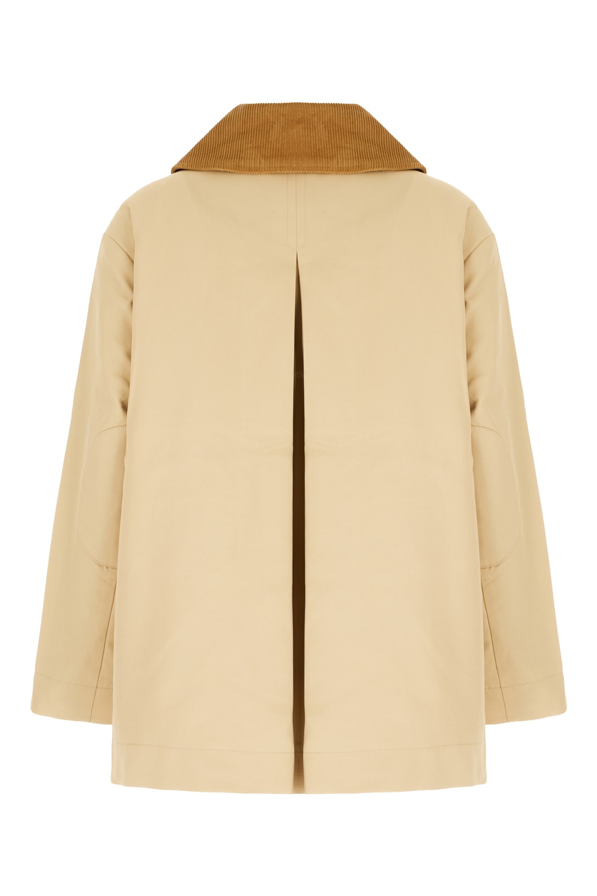Ganni Beige Recycled Polyester Jacket In Neutral