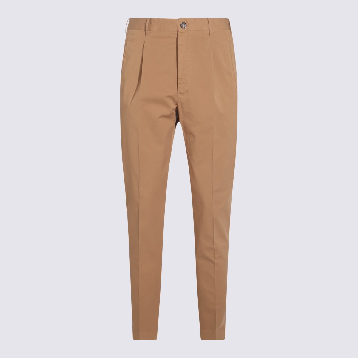 Incotex Trousers Light And Natural In White