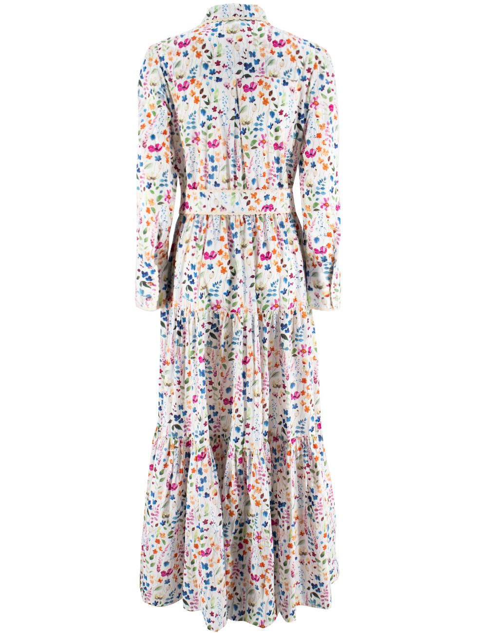 Shop Mc2 Saint Barth Dress In Cotton Campy Flower 01