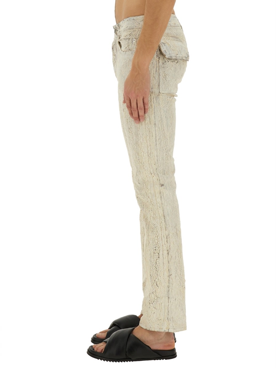 Rick Owens Off-white Hollywood Headon Utility Jeans