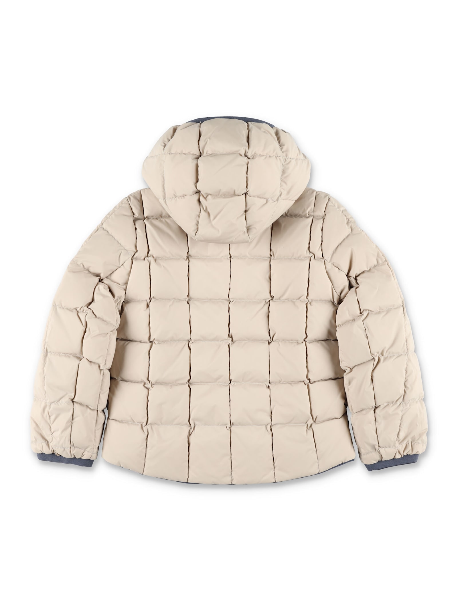 K-way Reversible Hooded Down Jacket For Kid In Multi