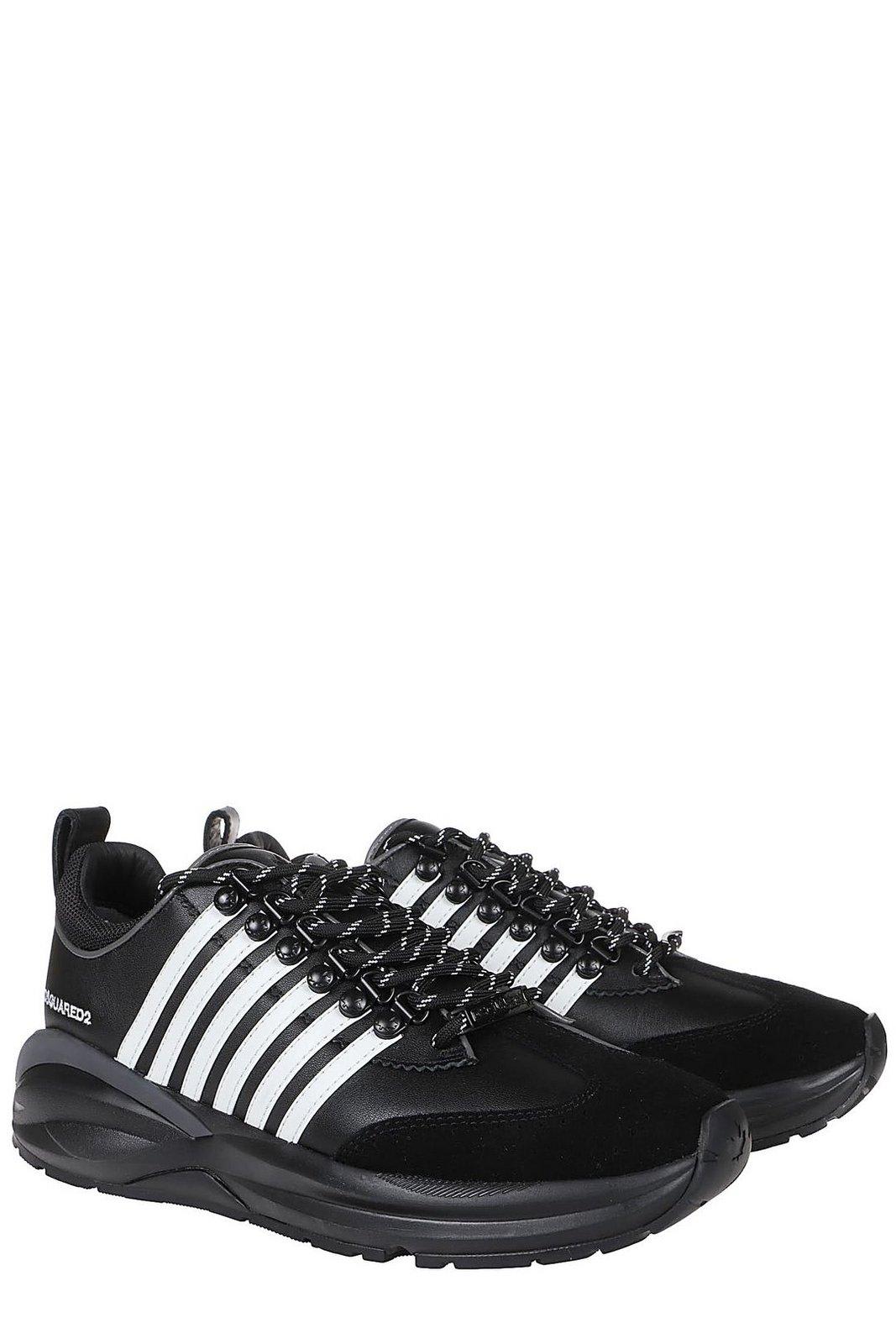 Shop Dsquared2 Dash Low-top Sneakers In Black