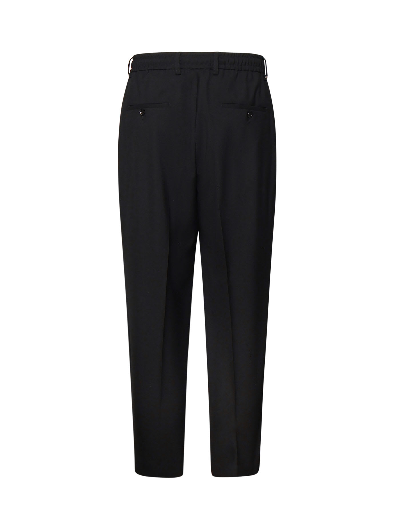 Shop Be Able Virgin Wool Trousers In Black