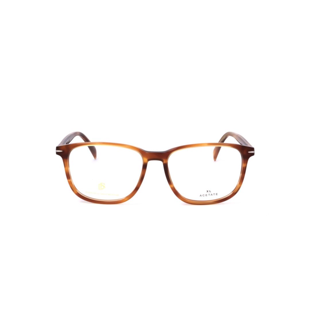 Db Eyewear By David Beckham Db 1017ex4/17 Brown Horn In Ex4-brown