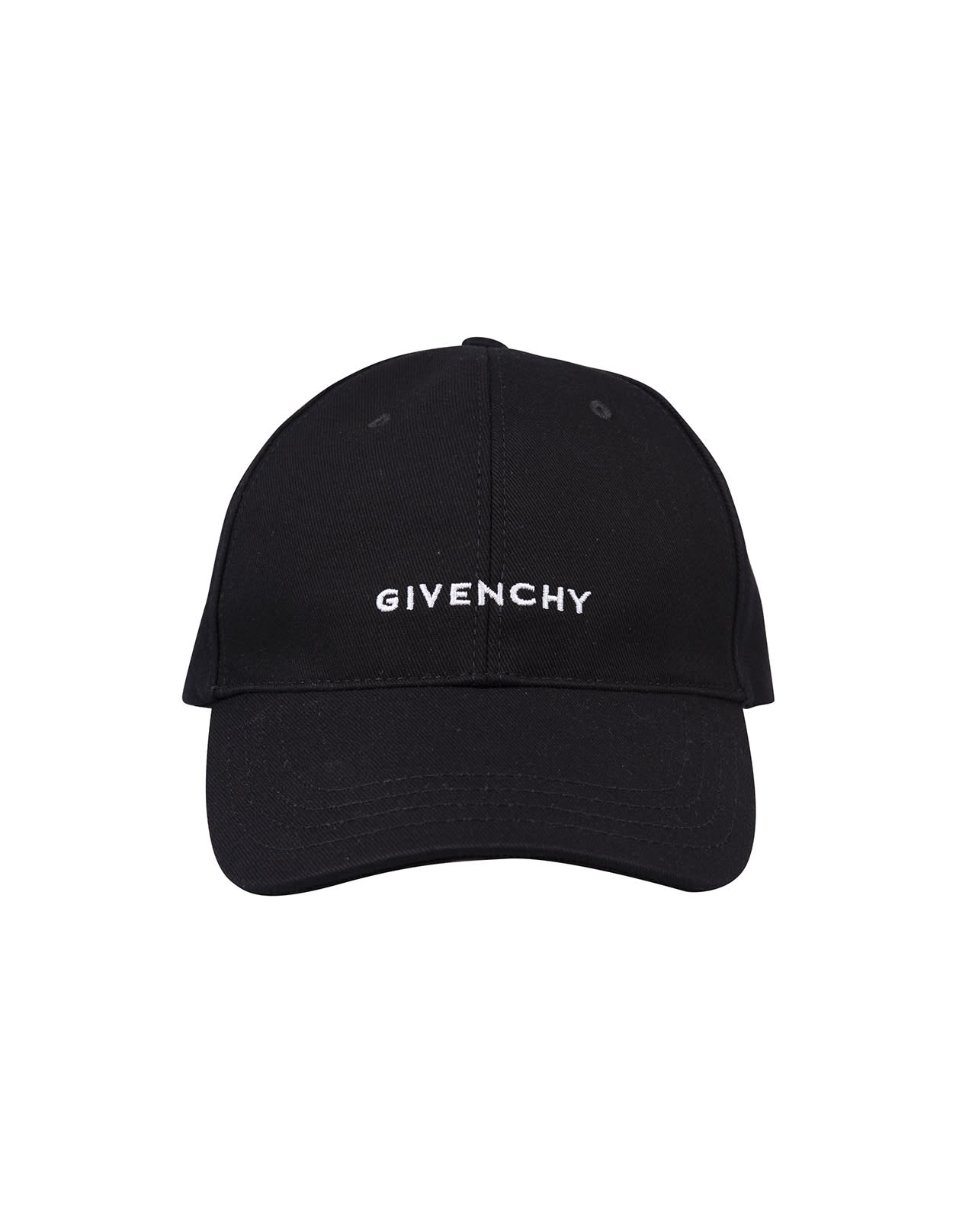 Shop Givenchy 4g Baseball Hat In Black Serge
