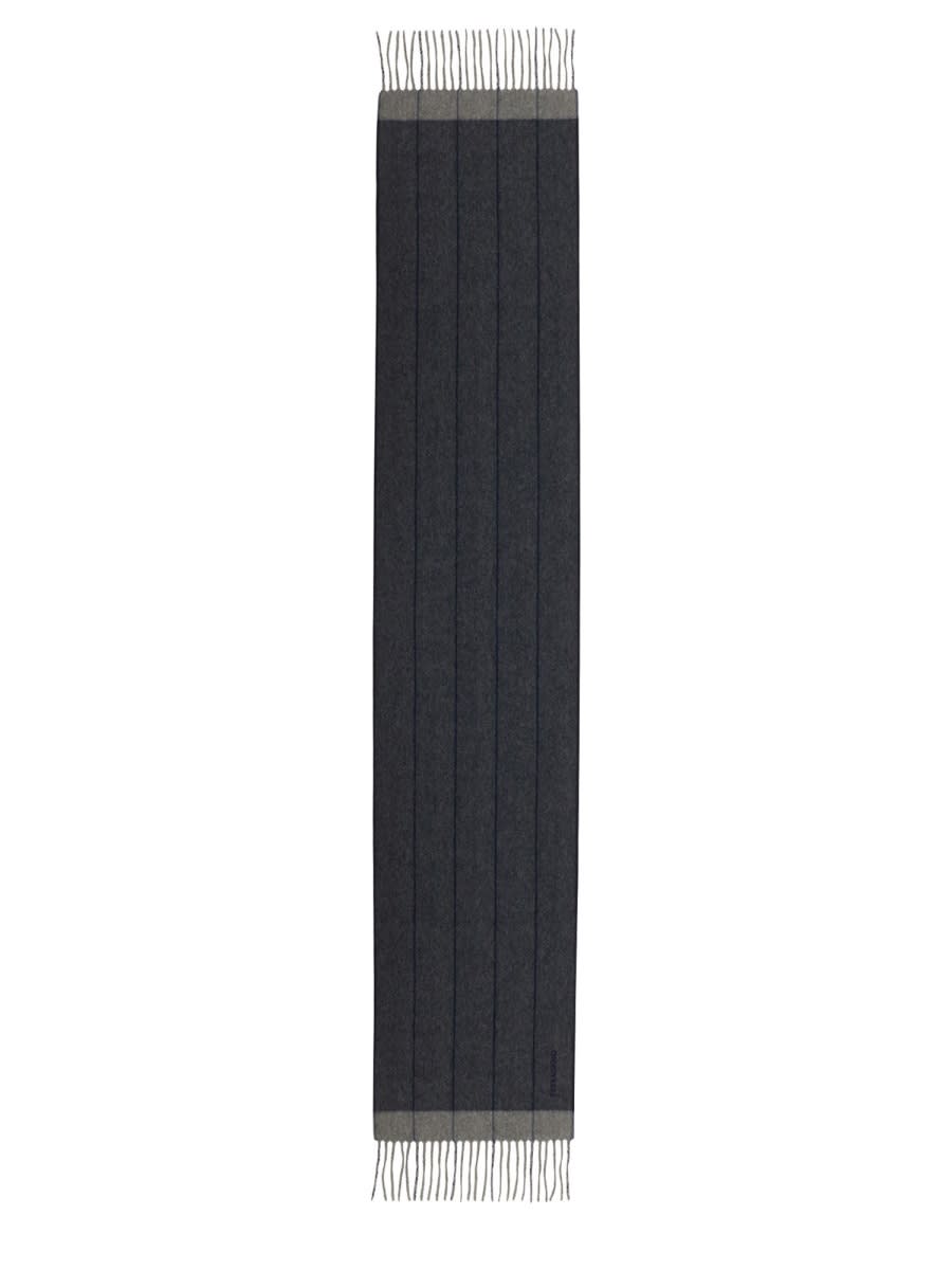 Ferragamo Cashmere And Wool Blend Scarf