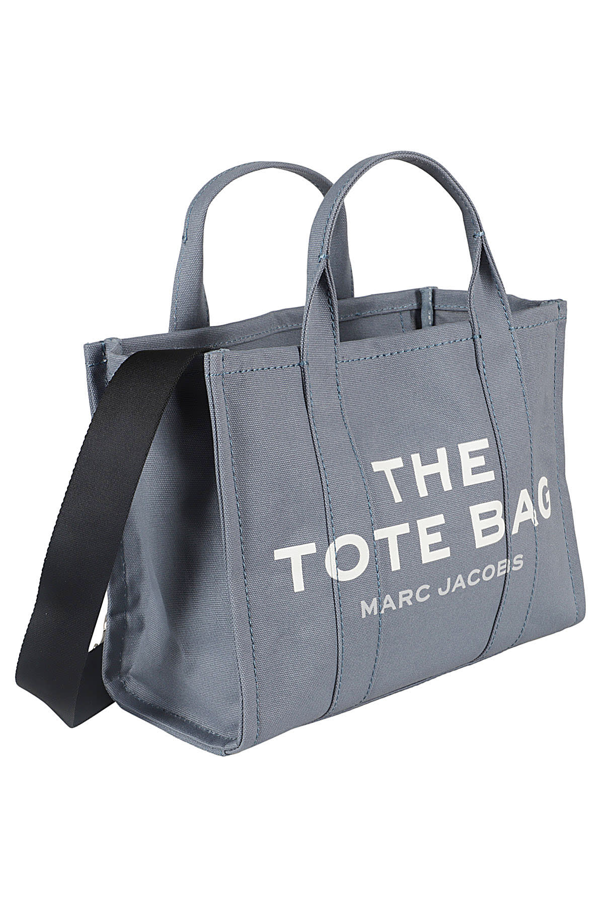 Shop Marc Jacobs The Medium Tote In Blue Shadow