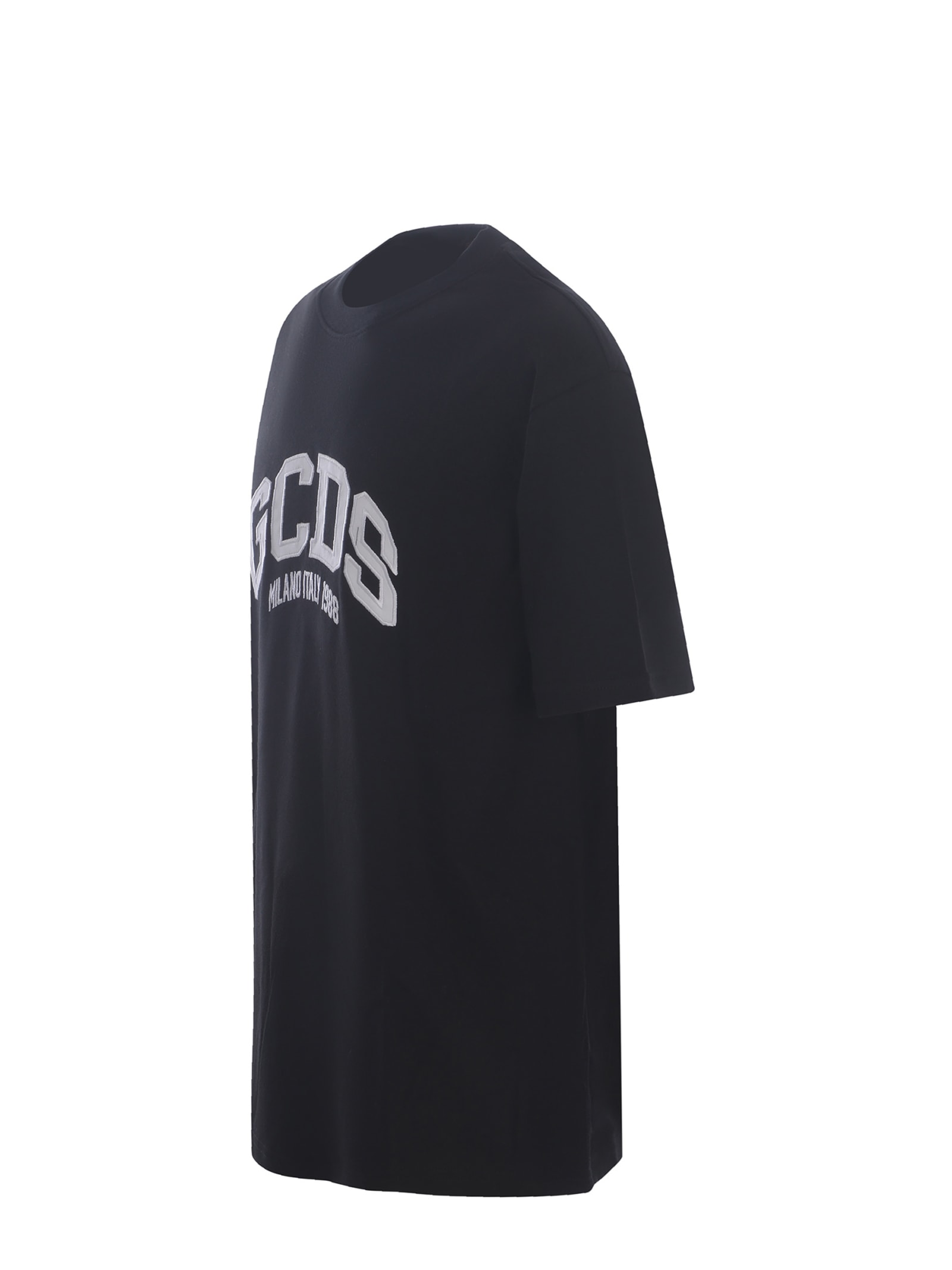 Shop Gcds T-shirt  Made Of Cotton In Nero