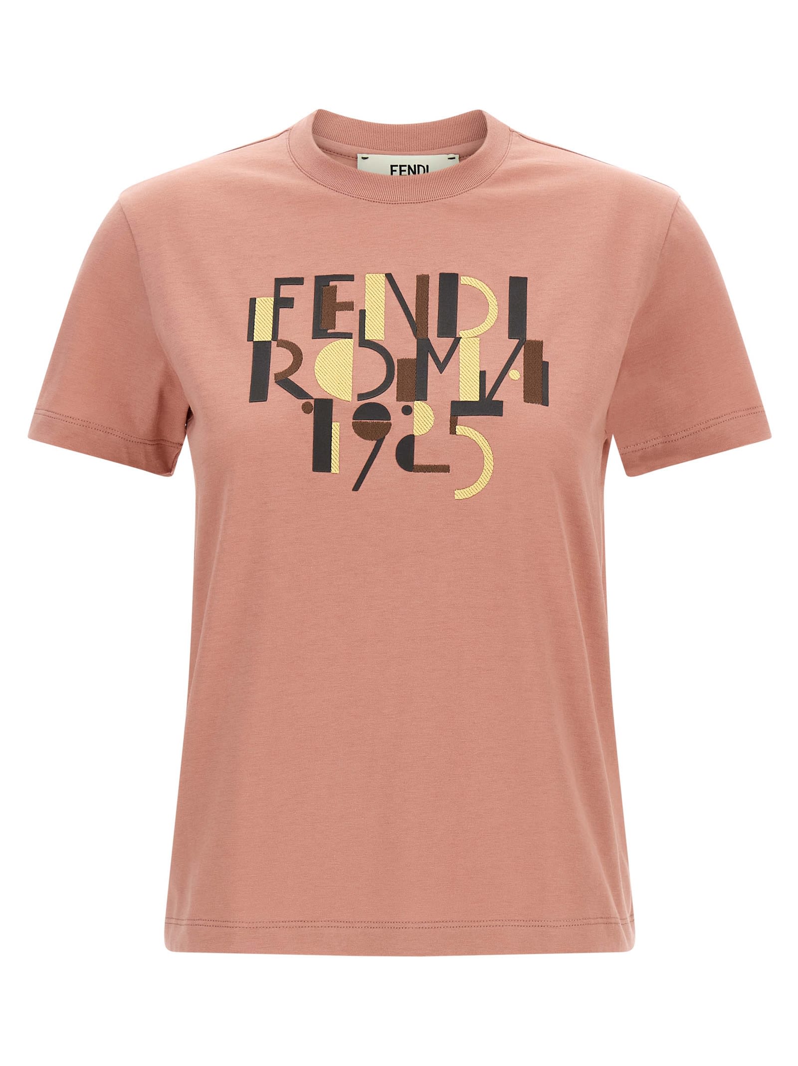 Fendi T-shirt In Pink