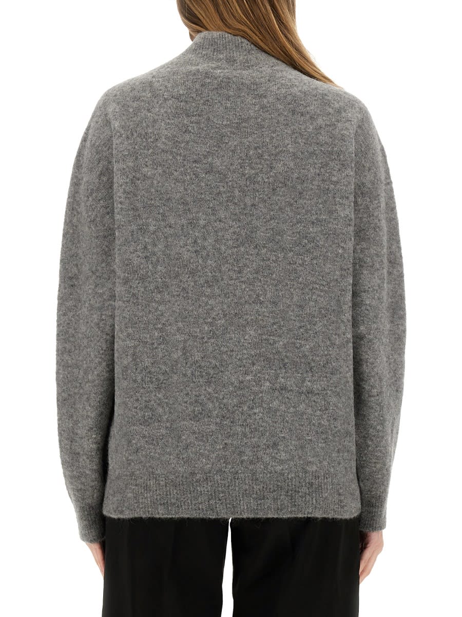 Alysi Turtleneck Shirt In Grey