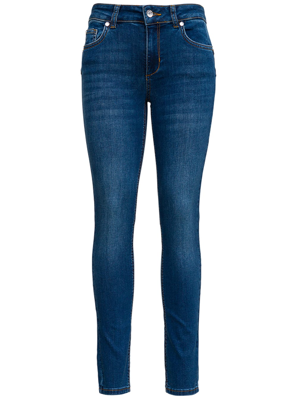 Liu-Jo Skinny Jeans In Blue Denim