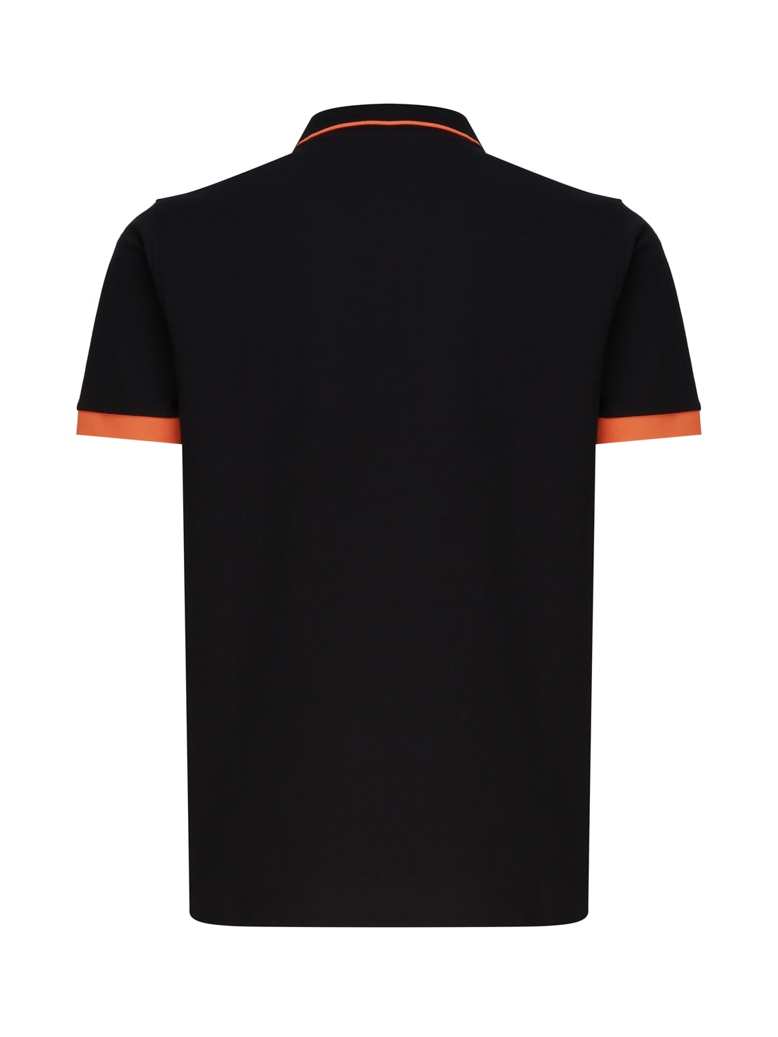 Shop Sun 68 Polo T-shirt In Cotton Polo Shirt In Nero