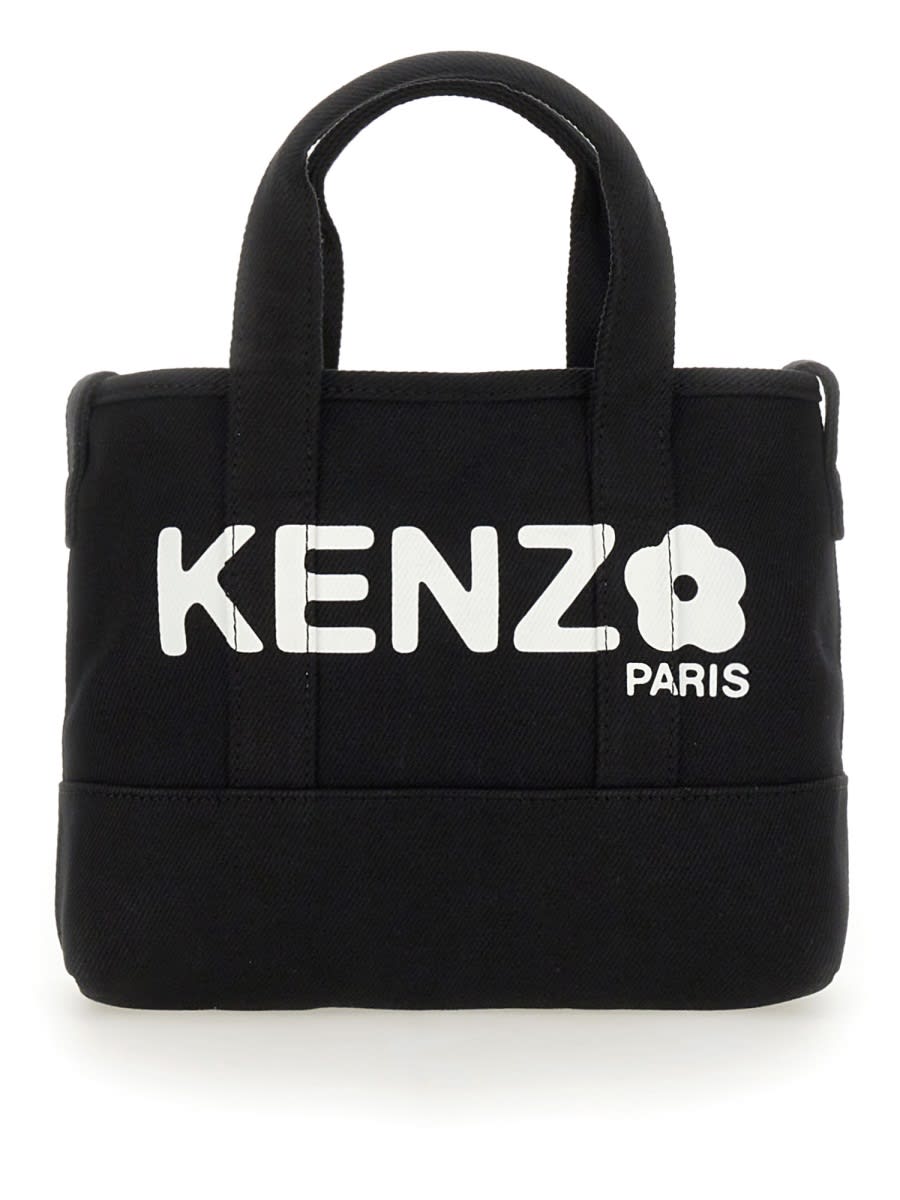 Shop Kenzo Utility Tote Bag In Black