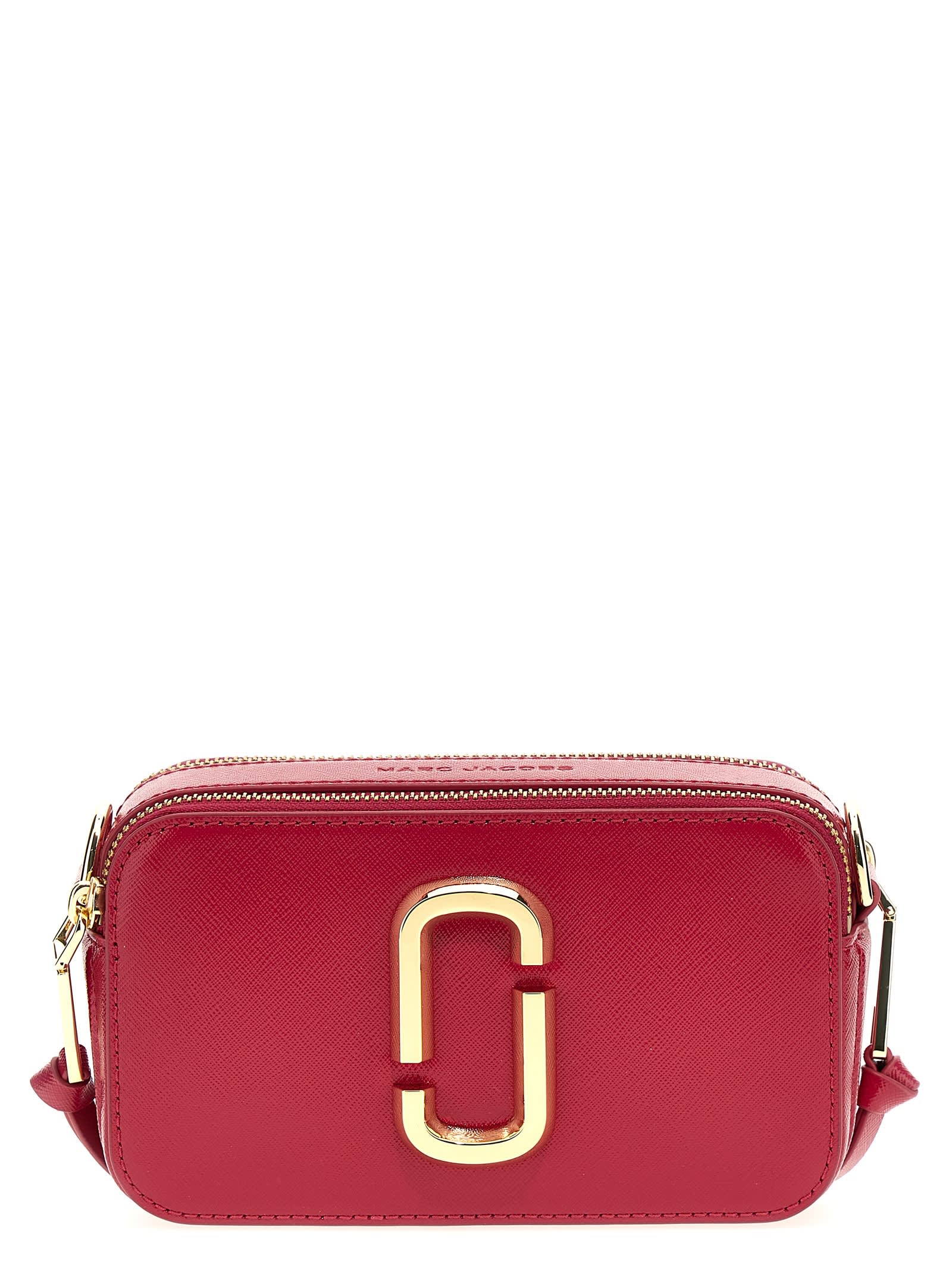 Shop Marc Jacobs The Utility Snapshot Crossbody Bag In Pink