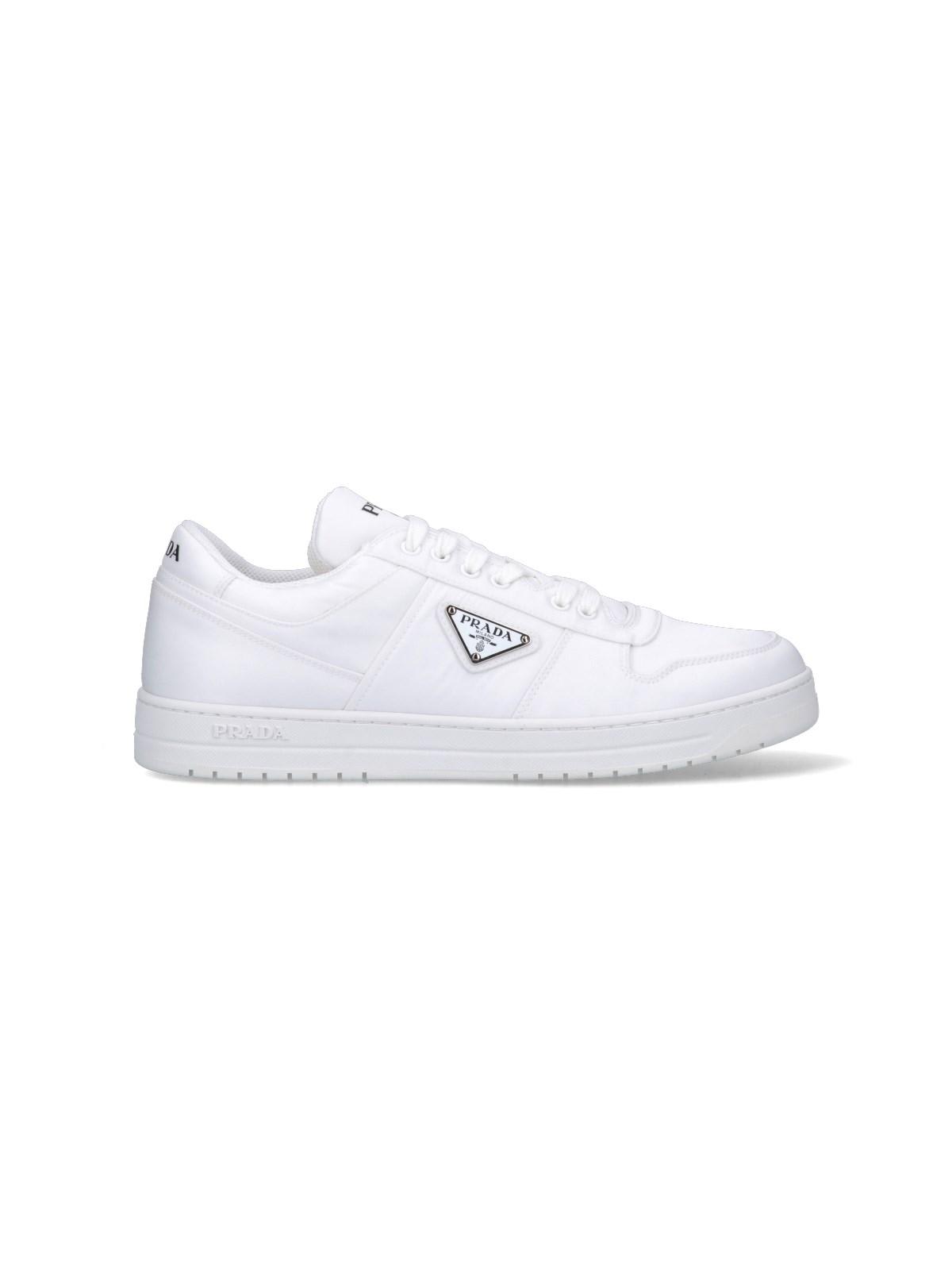 Prada Downtown Sneakers In White