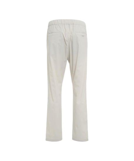 Shop Herno Coulisse Trousers In Latte
