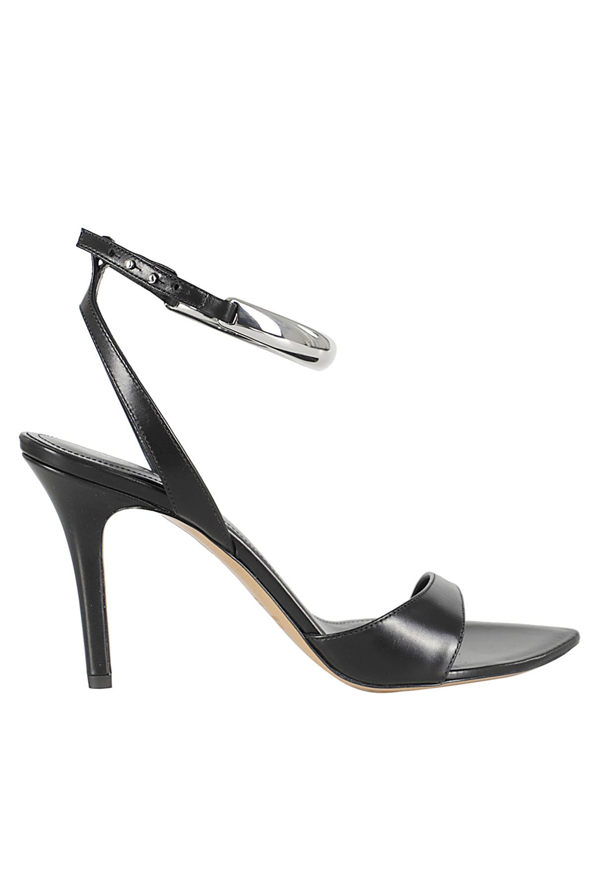 Shop Isabel Marant Yluan In Black Silver Bksi