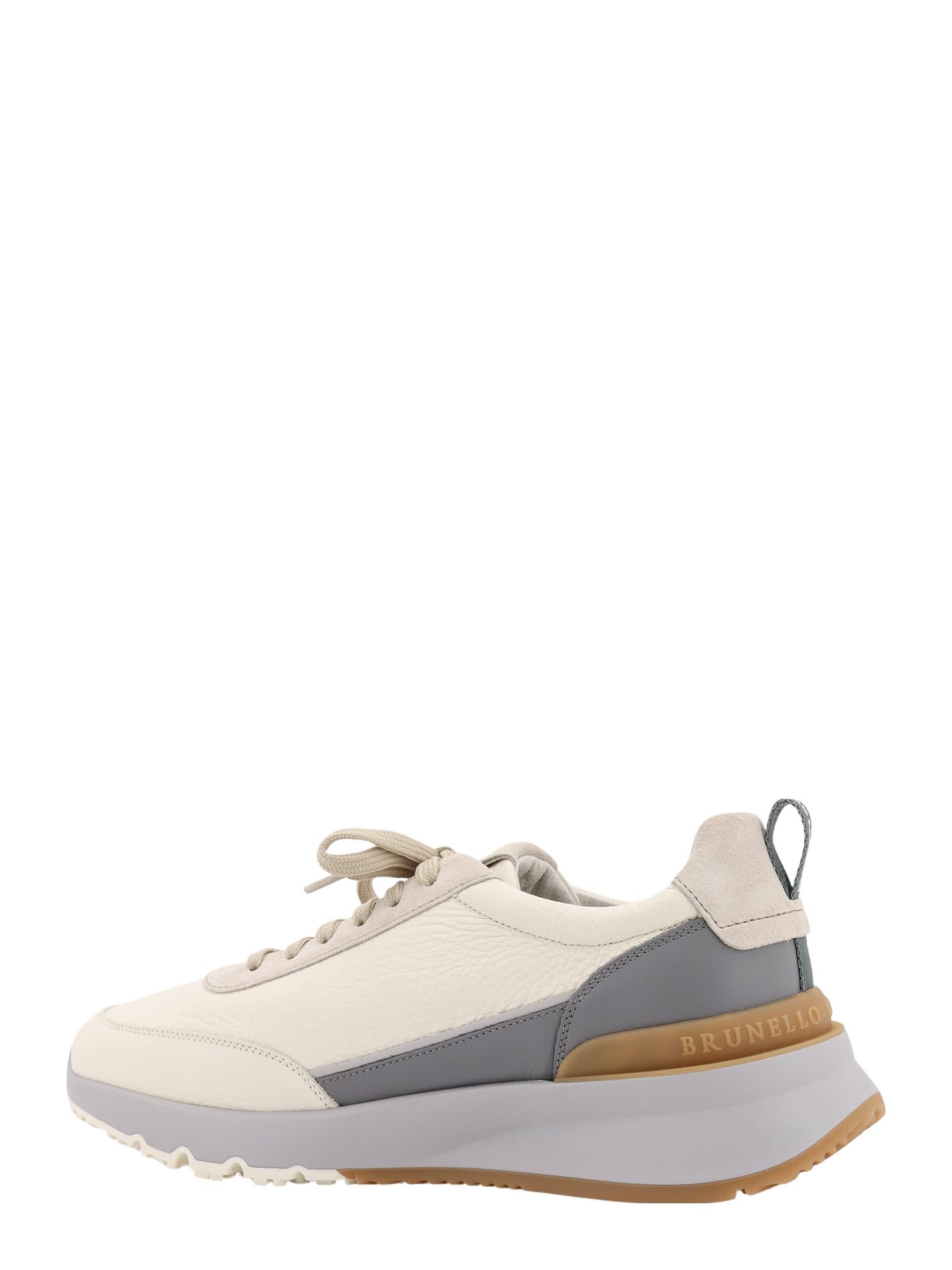 Shop Brunello Cucinelli Sneakers In White