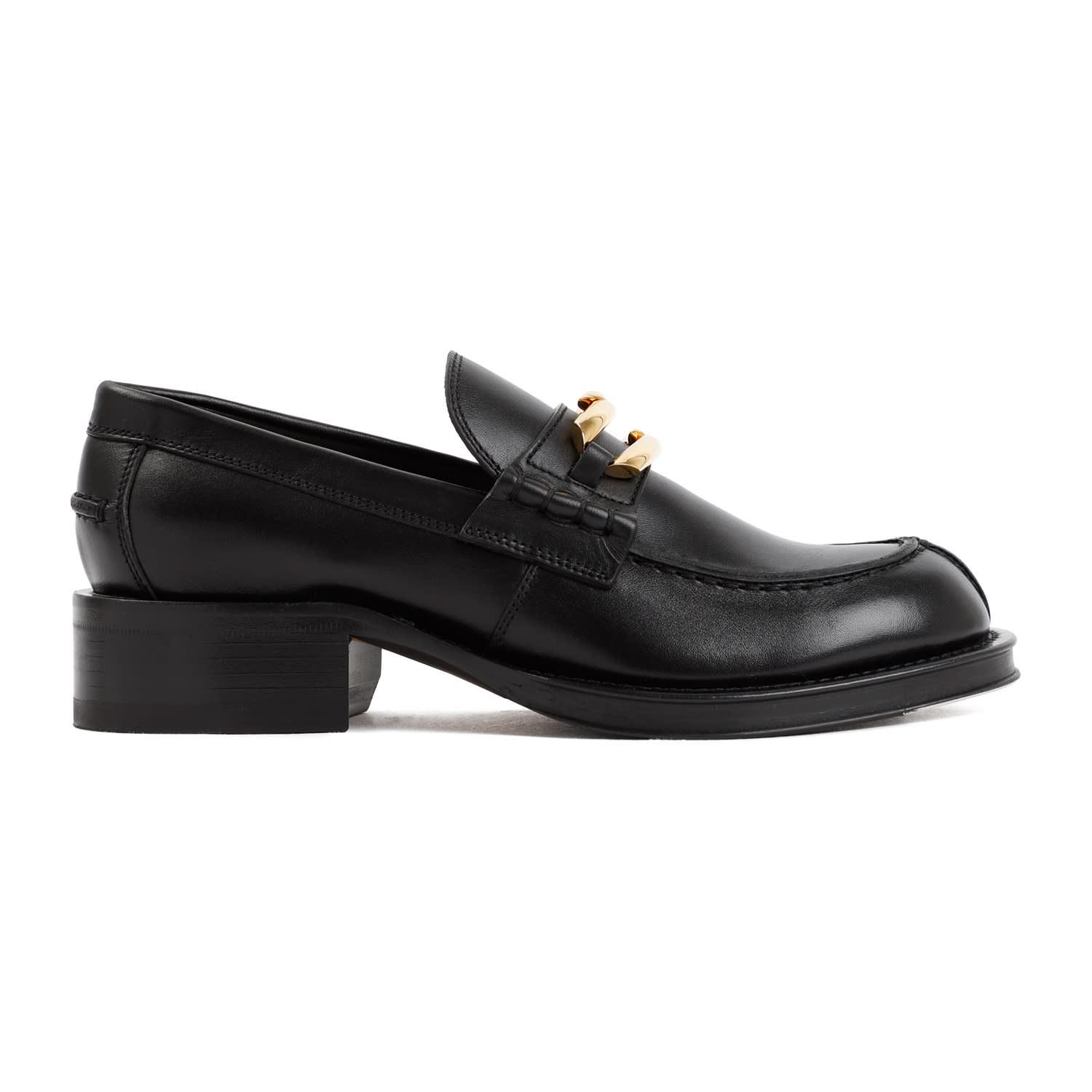 Shop Lanvin Medley Loafers In Black