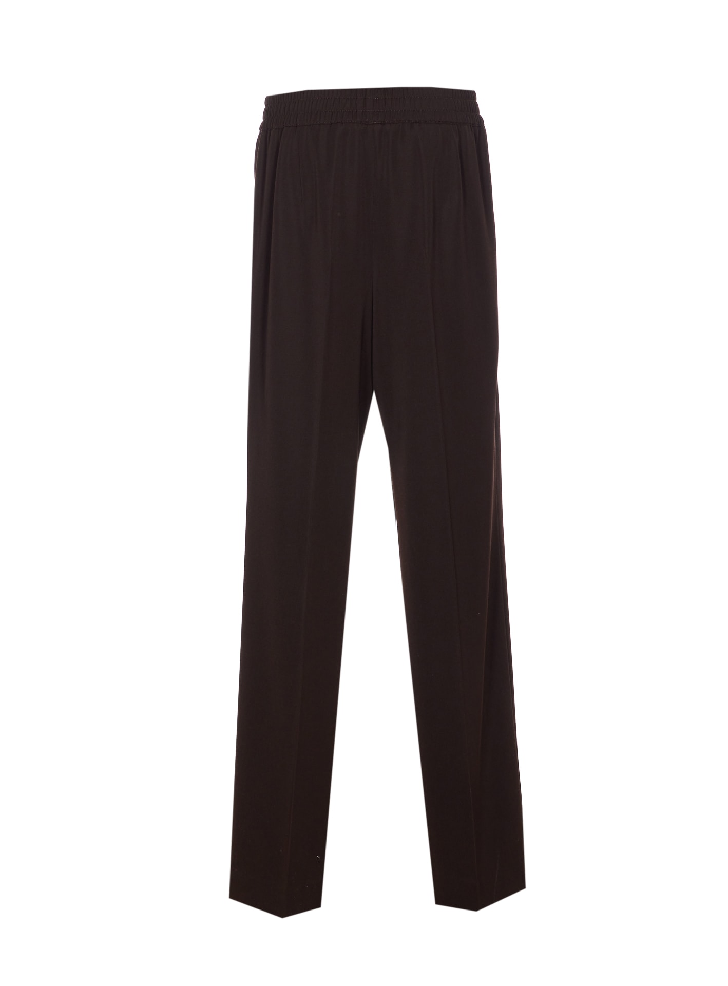 Dolce & Gabbana Wool Pants In Brown