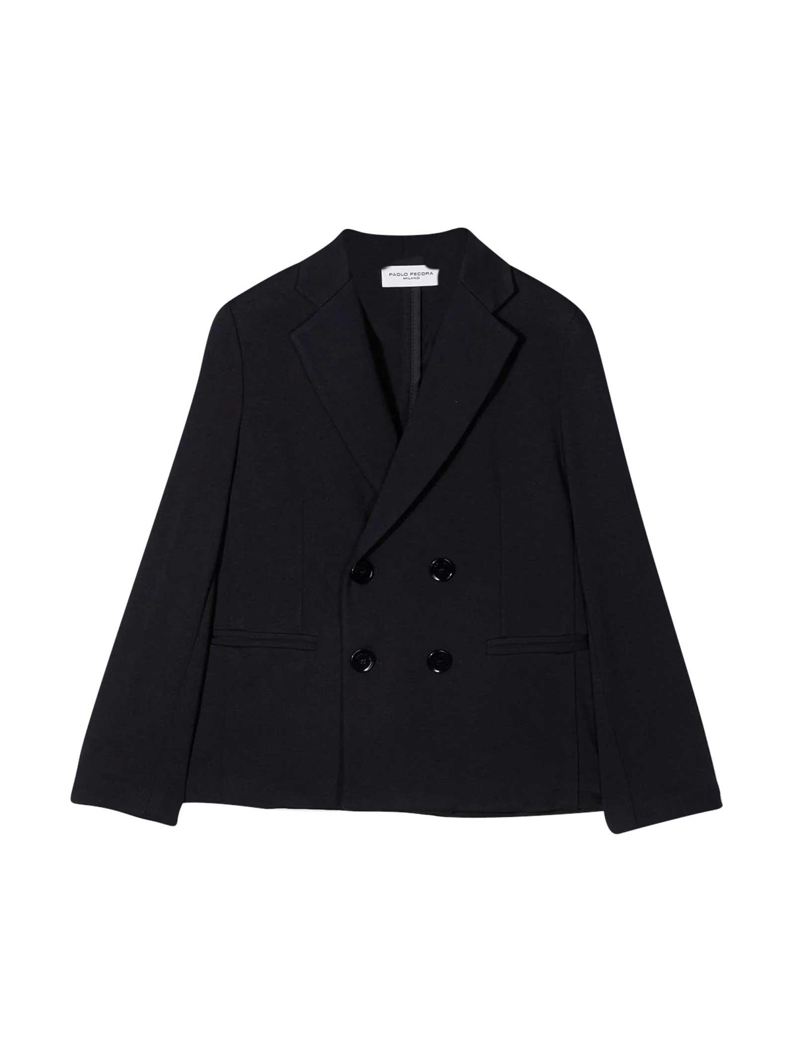 Paolo Pecora Double-breasted Tailored Blazer