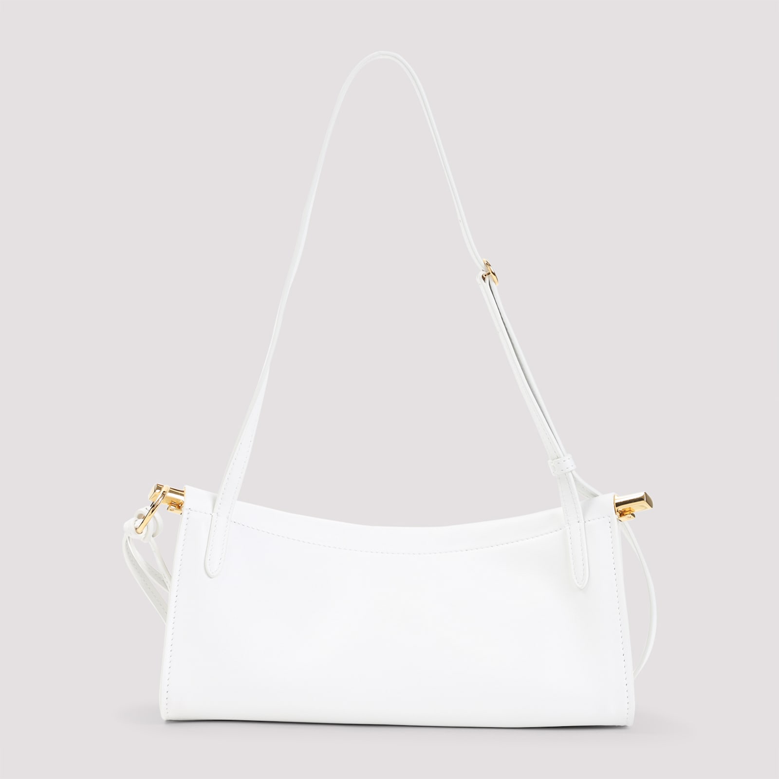 Shop Alaïa East West S Shoulder Bag In Blanc Optique