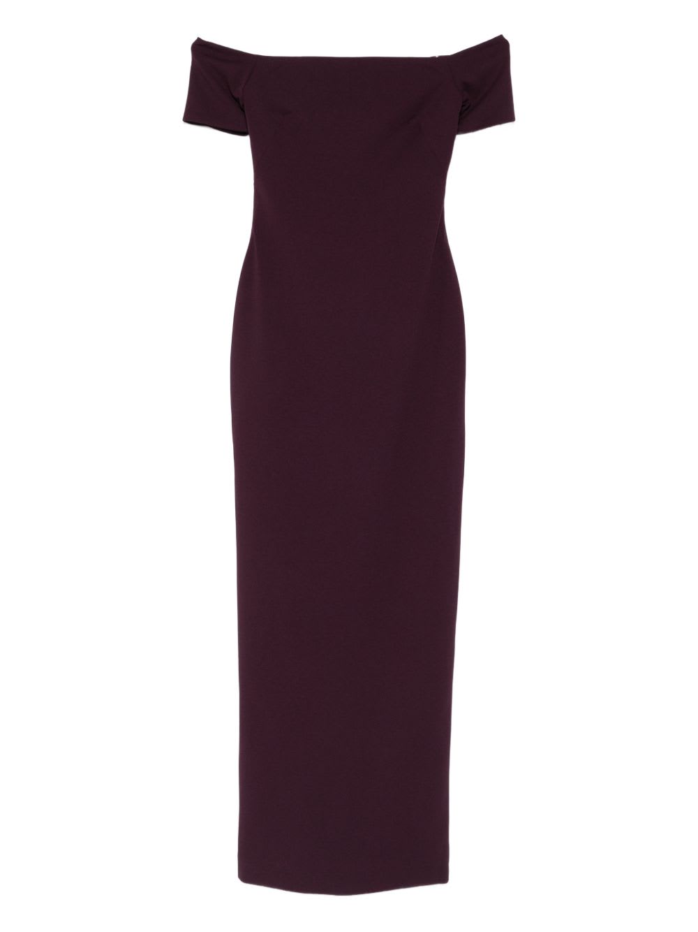 Solace London Nile Maxi Dress In Purple