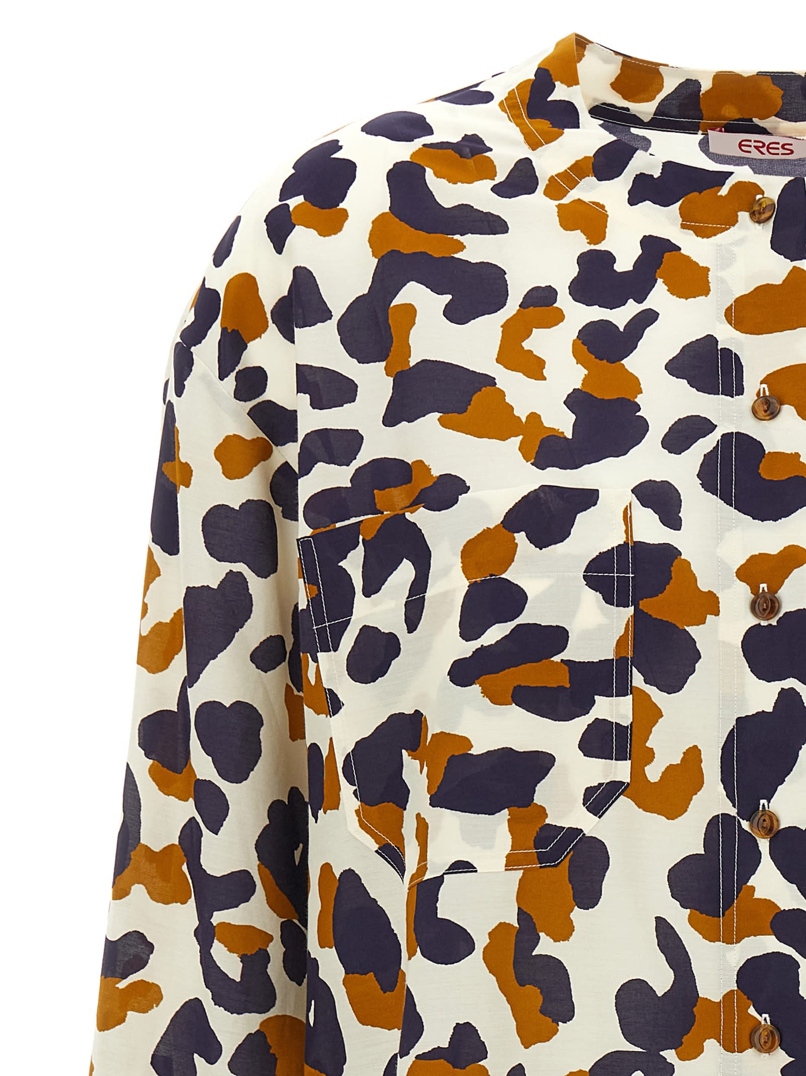 Eres 'reef' Shirt Featuring Chest Pocket In Multicolor