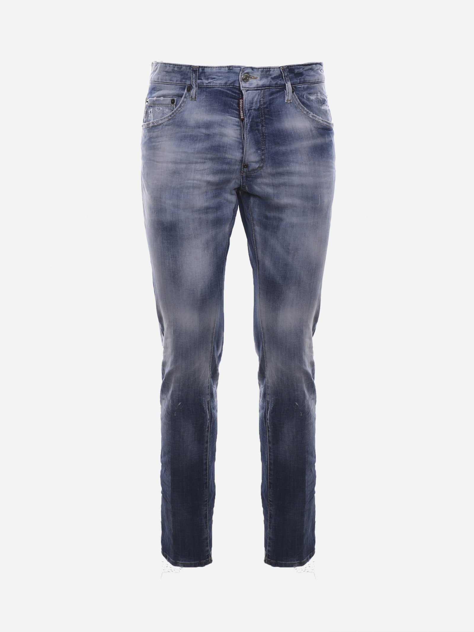 Dsquared2 Cool Guy Jeans Made Of Faded Effect Cotton