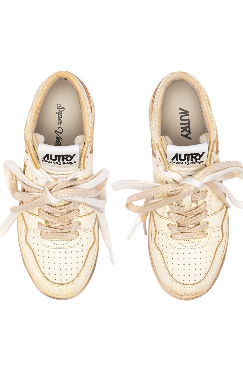 Autry Med-way Sv Mid Leat Goat Mar Afviol In Multi