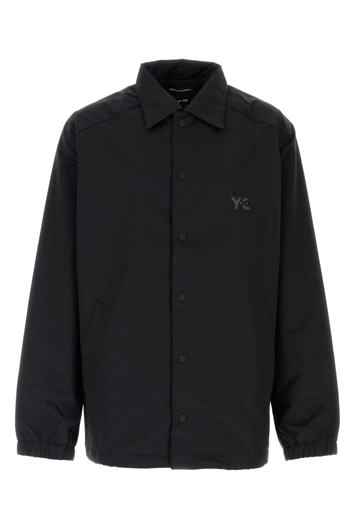 Shop Y-3 Black Nylon Jacket