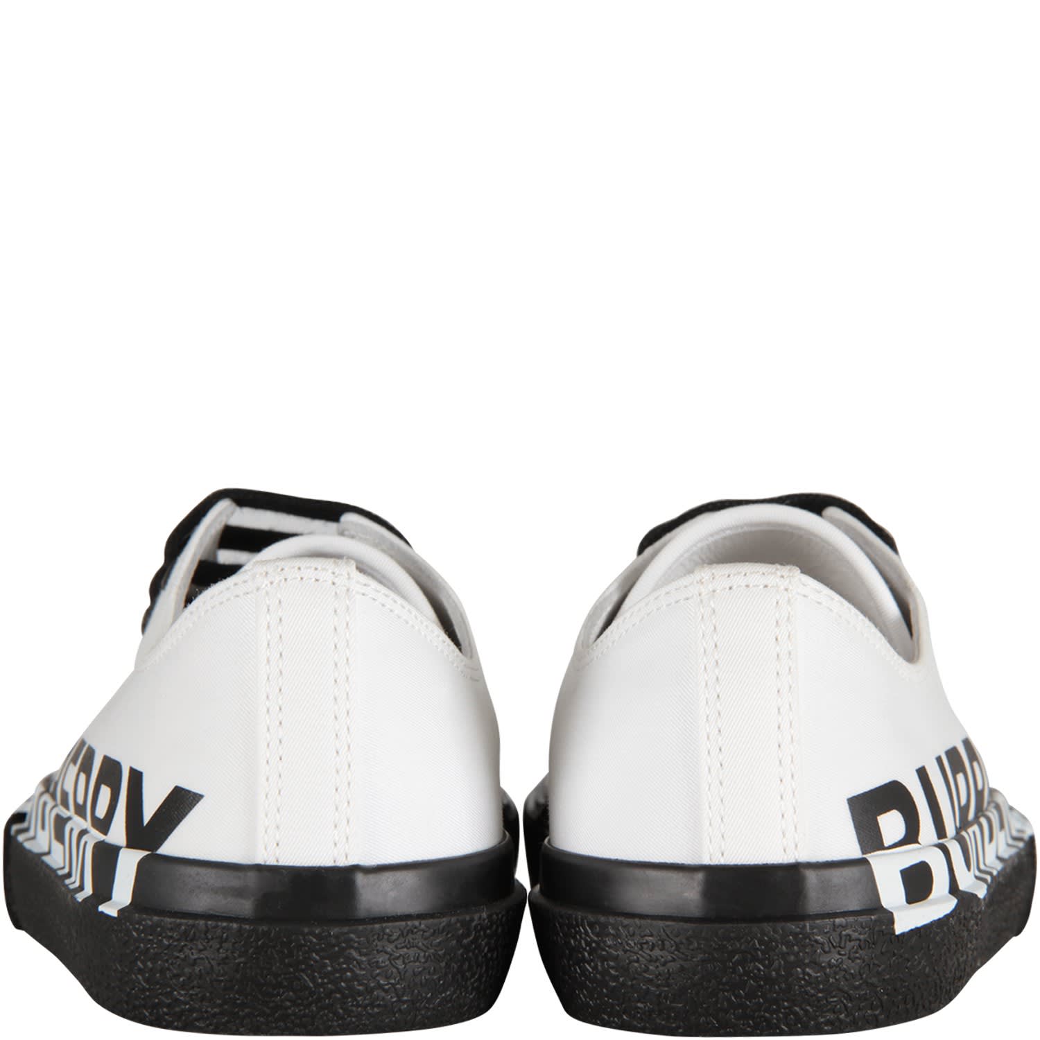 burberry sneakers kids white