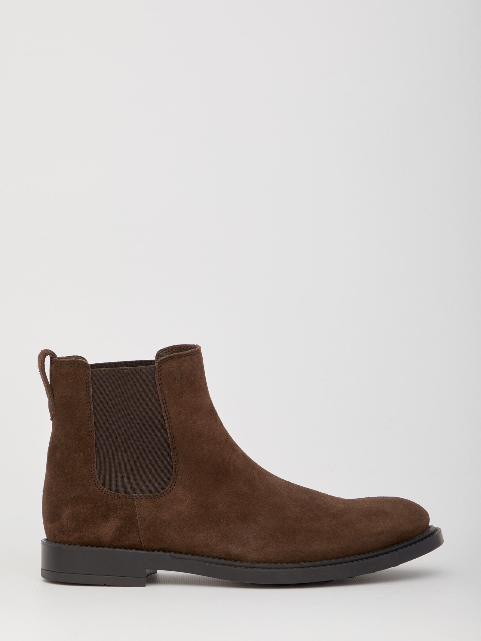 Tod's Brown Suede Ankle Boots