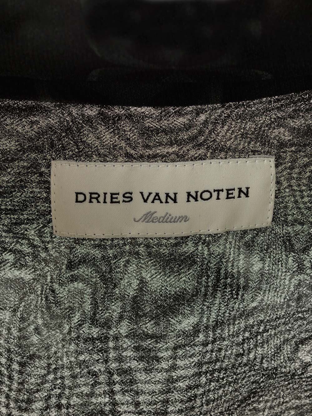 Shop Dries Van Noten Causal Shirt In Grey