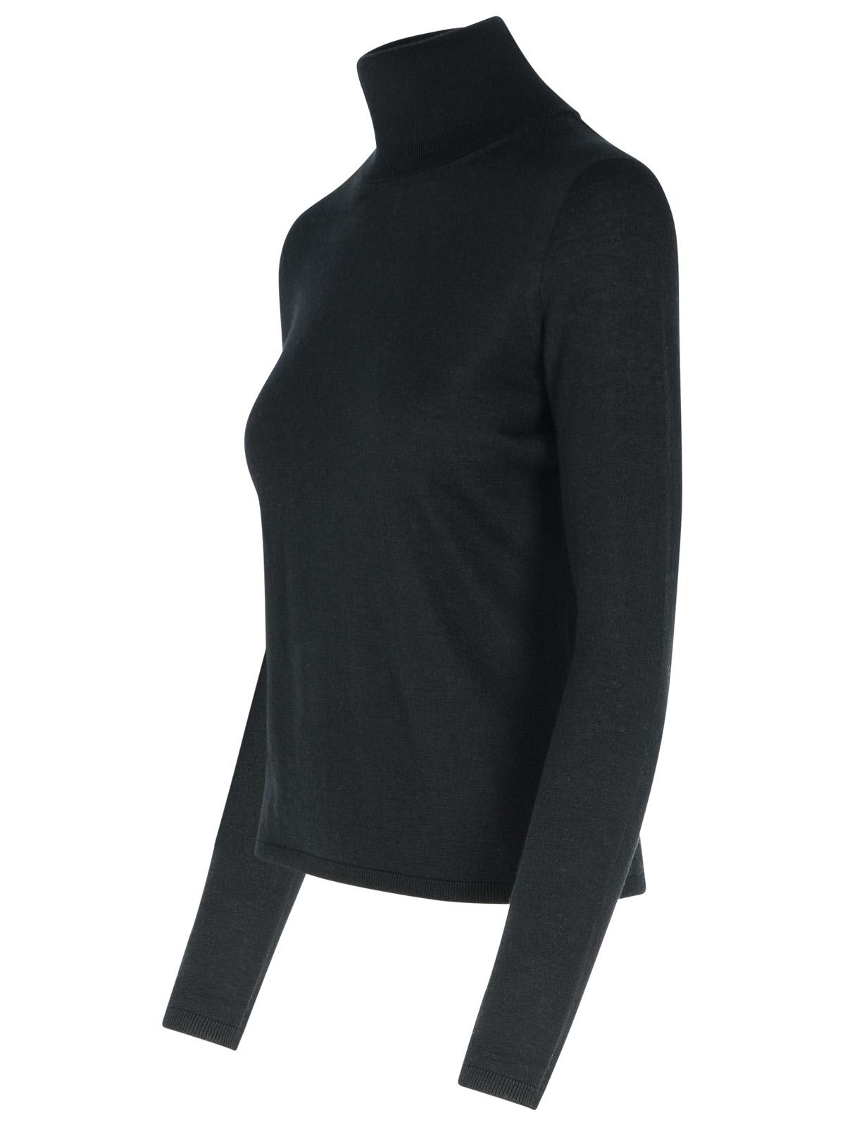 Shop Max Mara Adda Black Cashmere Turtleneck Sweater