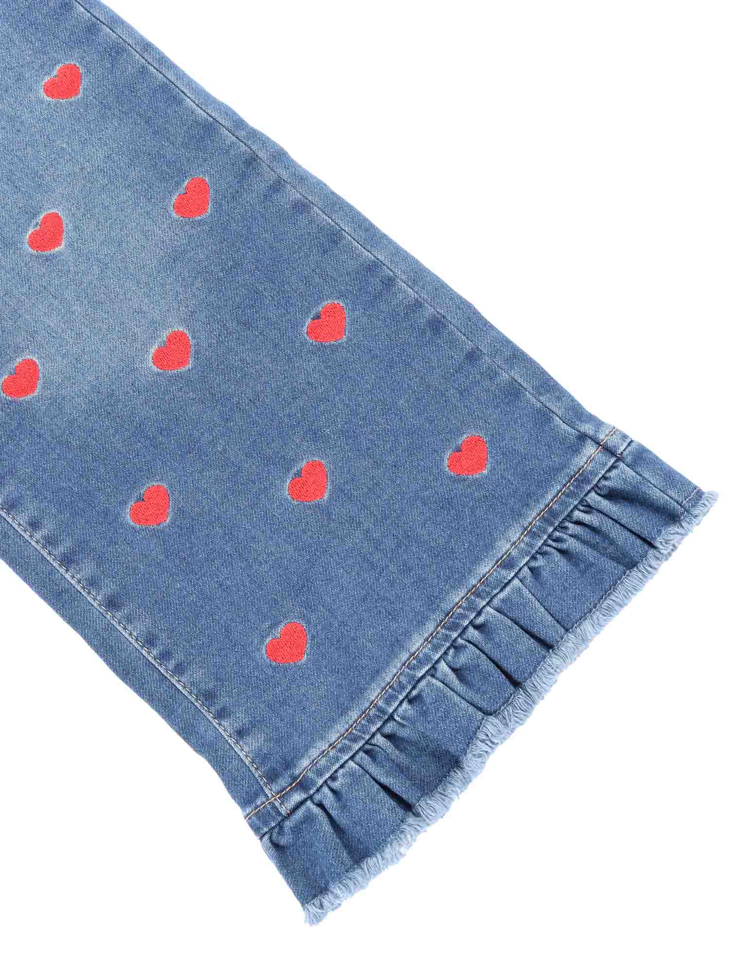 Monnalisa Denim Jeans In Blue