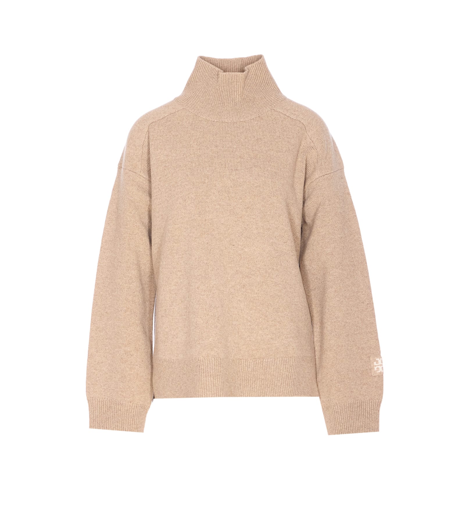 Tory Burch Merino Wool Sweater In Multi