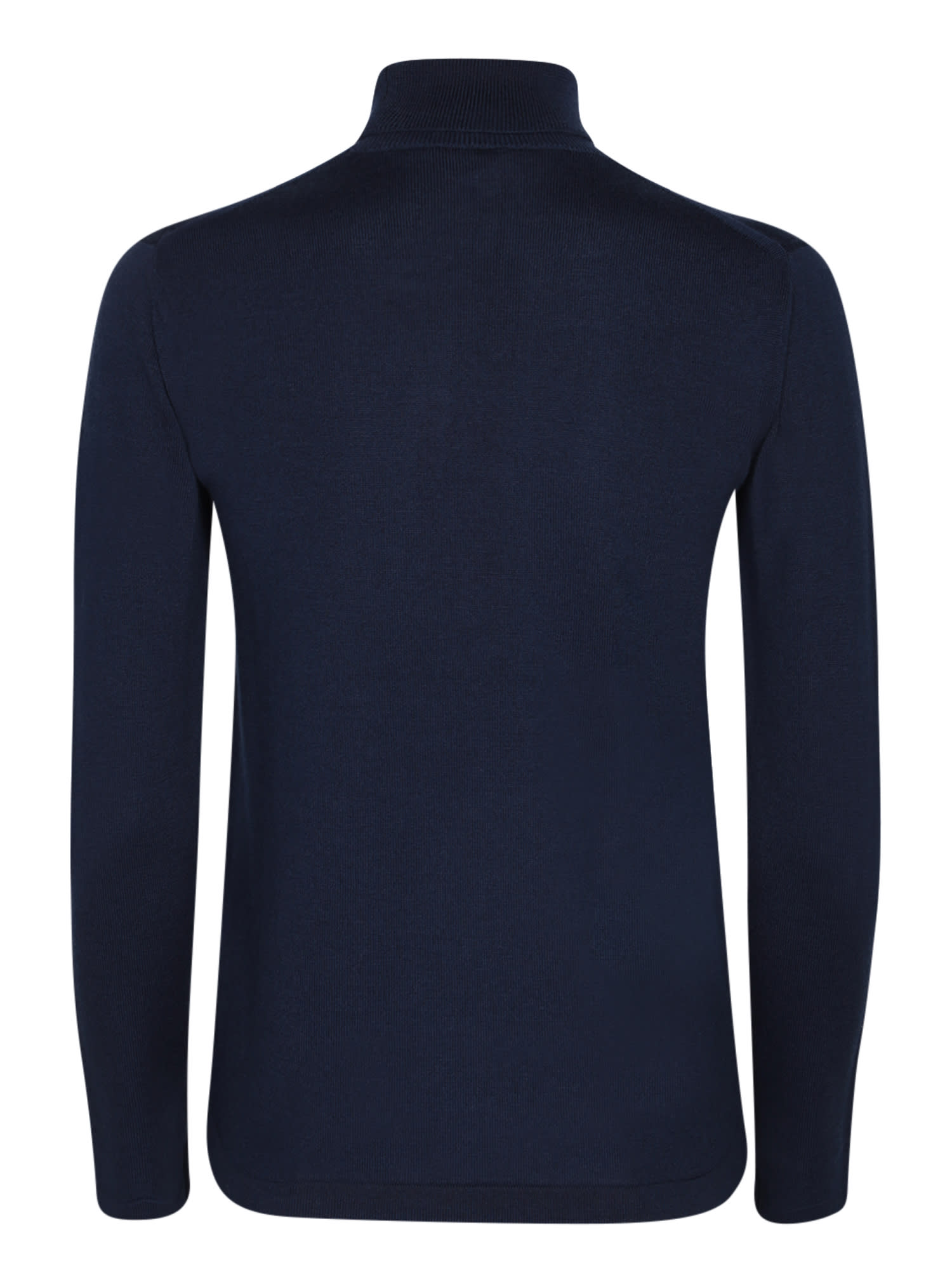 Shop Kenzo Intarsia-knit Logo Jumper In Blue